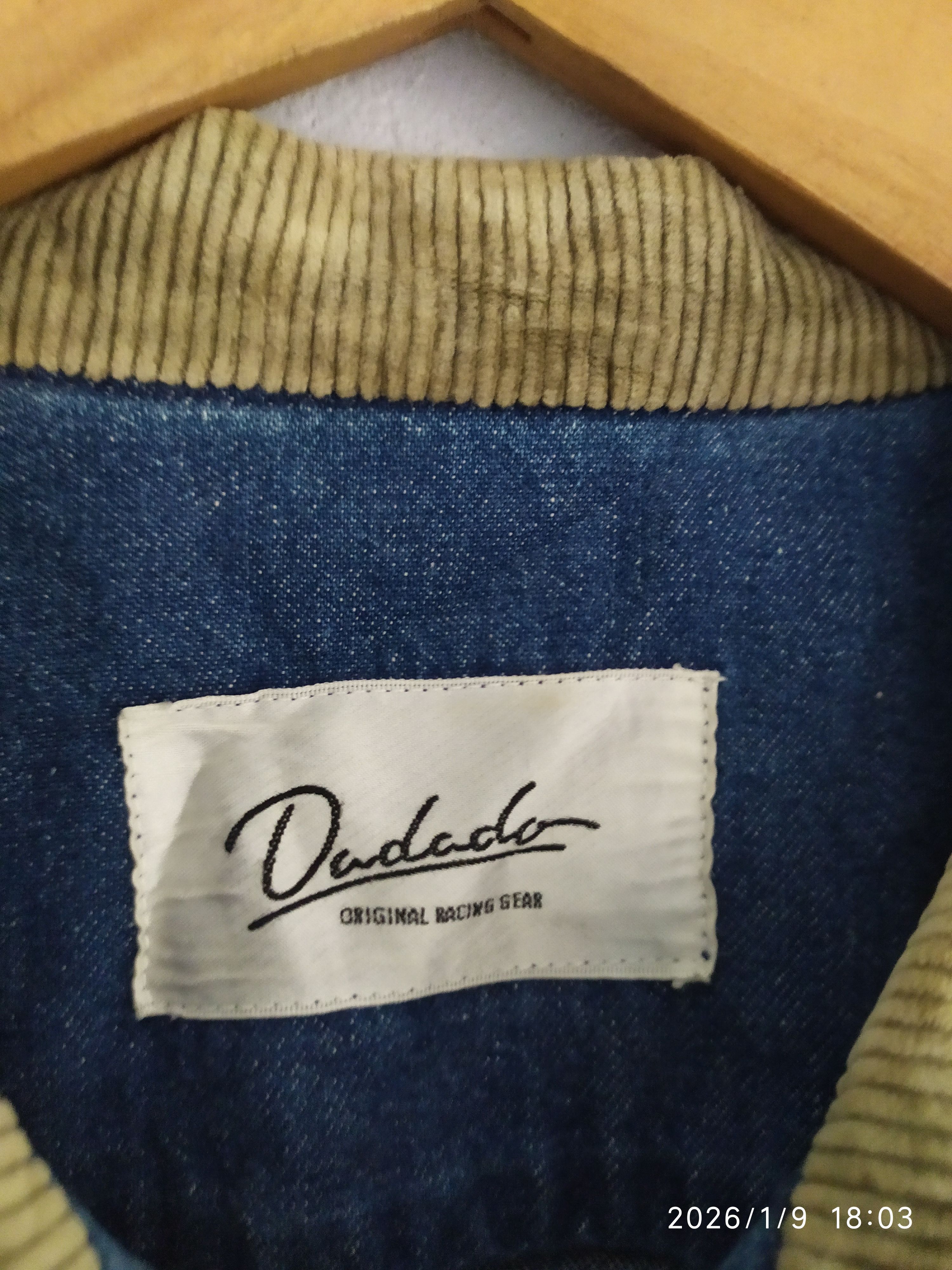 Japanese Brand Rare Desigm Vintage Japanese Brand Denim Jacket Size US L / EU 52-54 / 3 - 3 Thumbnail