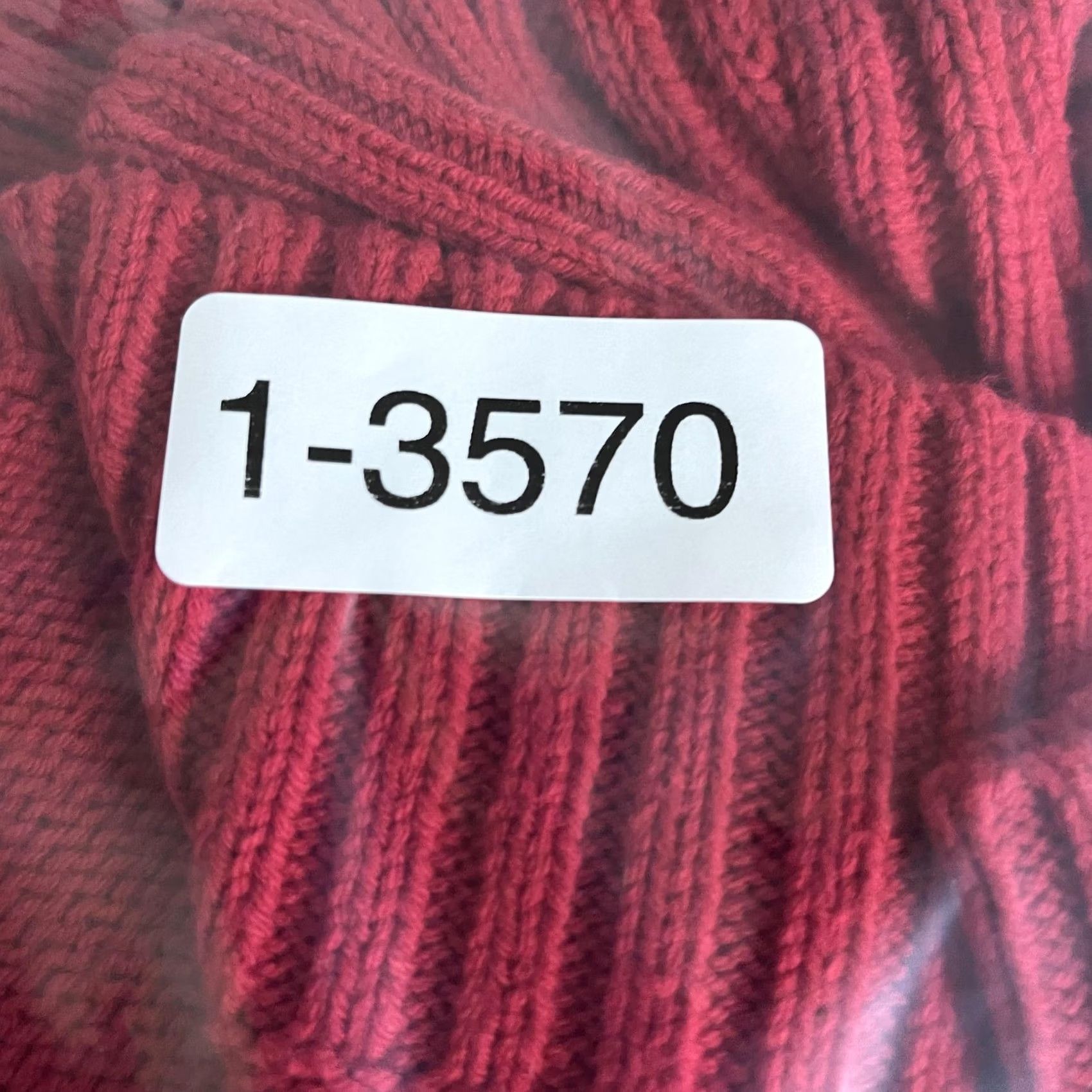 Ralph Lauren Lauren Ralph Lauren Sweater Womens Large Red Shawl Collar Henley Knit Pullover Size L / US 10 / IT 46 - 6 Thumbnail