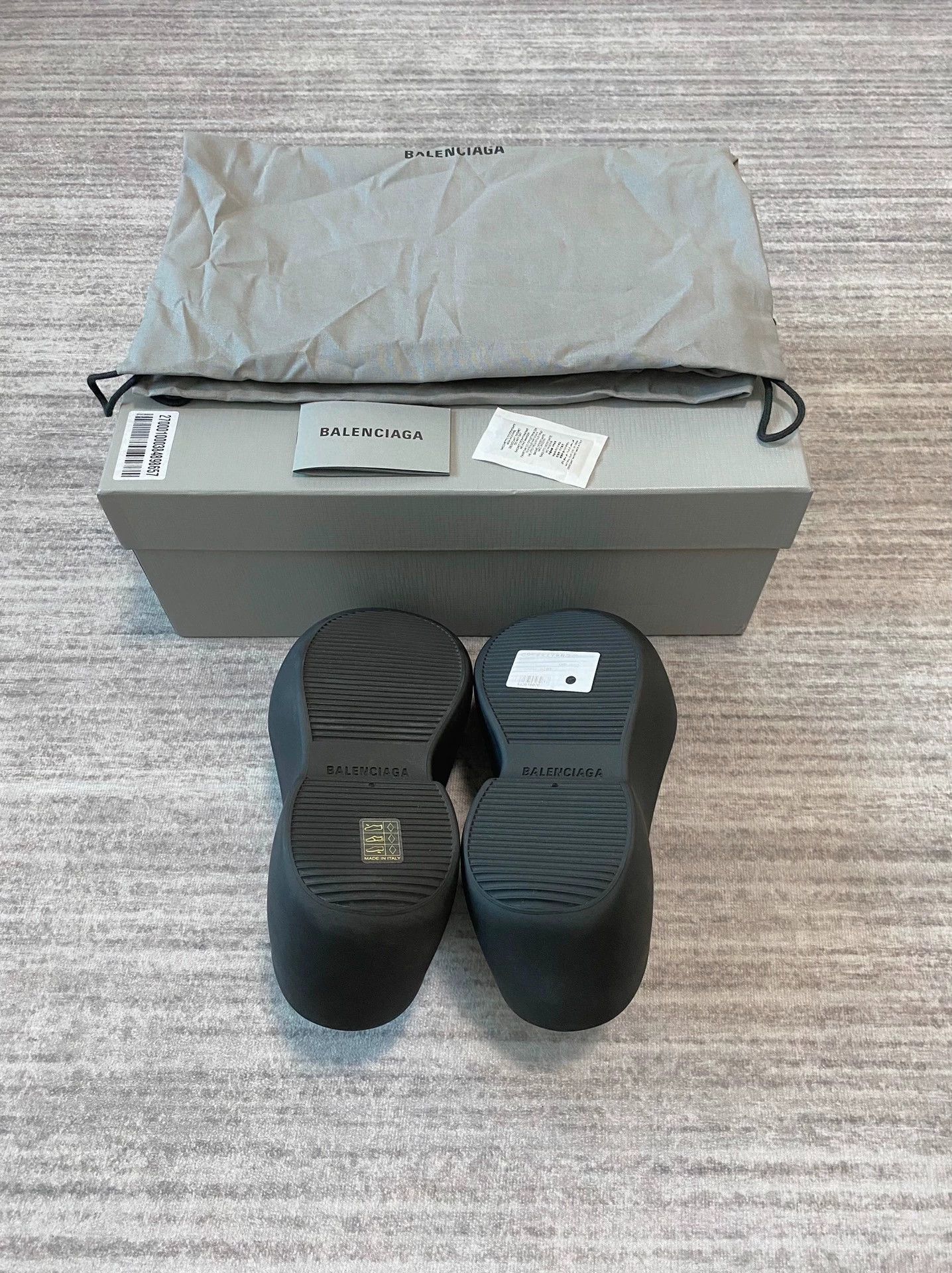 Balenciaga Balenciaga Technoclog Dutch Clog Platform Slipper 36 Size US 5.5 / IT 35.5 - 6 Thumbnail