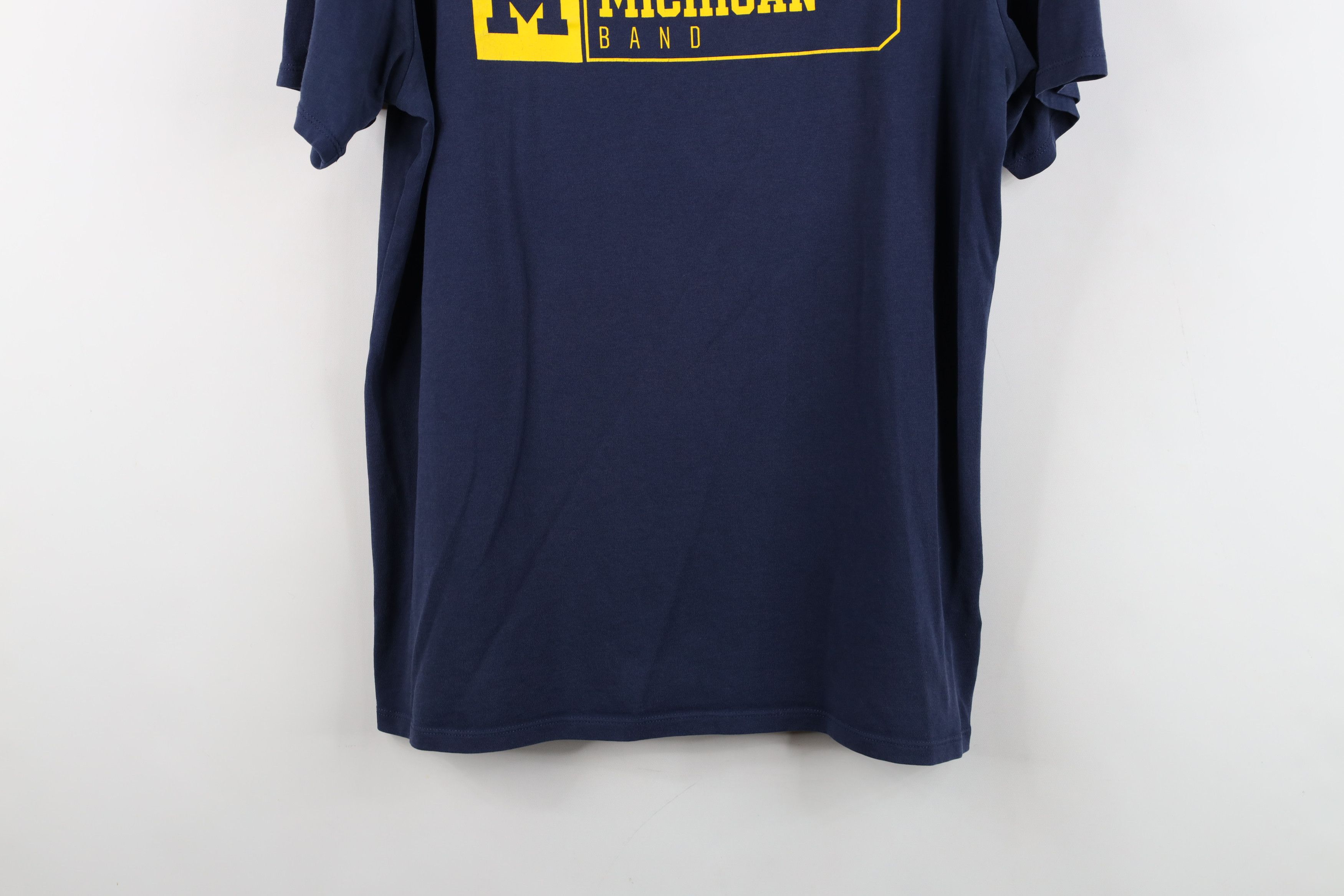 Nike Nike Spell Out University of Michigan Band T-Shirt Blue Size US M / EU 48-50 / 2 - 3 Thumbnail
