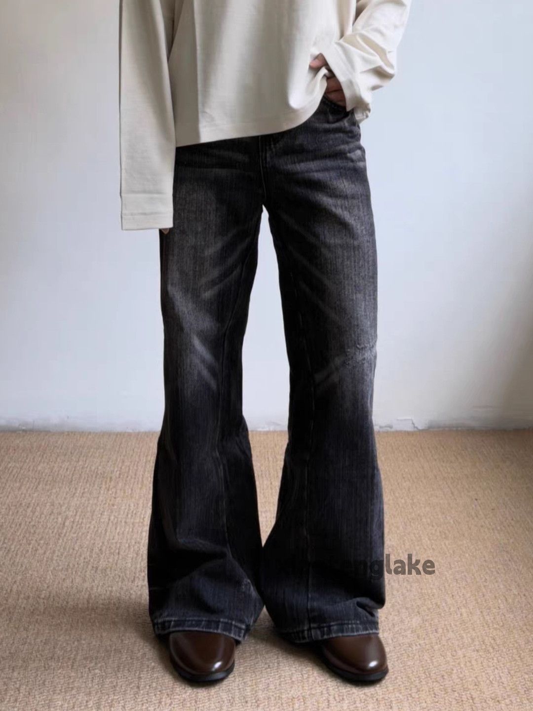 Jean ltx vintage washed faded cleanfit yuppie distressed jeans Size US 28 / EU 44 - 1 Thumbnail