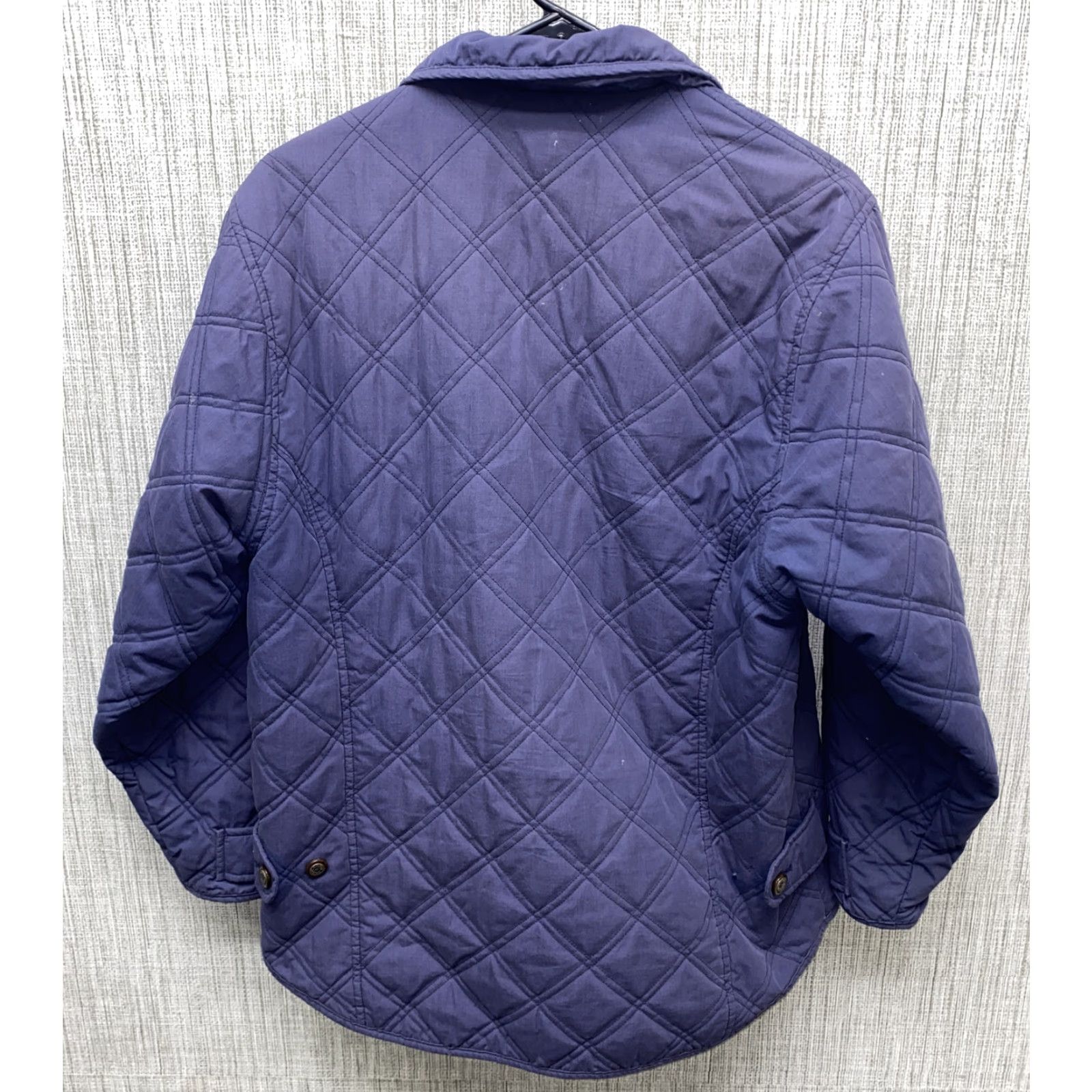 Vintage L.L. Bean Womens Purple Cotton Blend Button Front Jacket Size Small Regular Size S Casual Women Basic Jacket Size S / US 4 / IT 40 - 5 Thumbnail