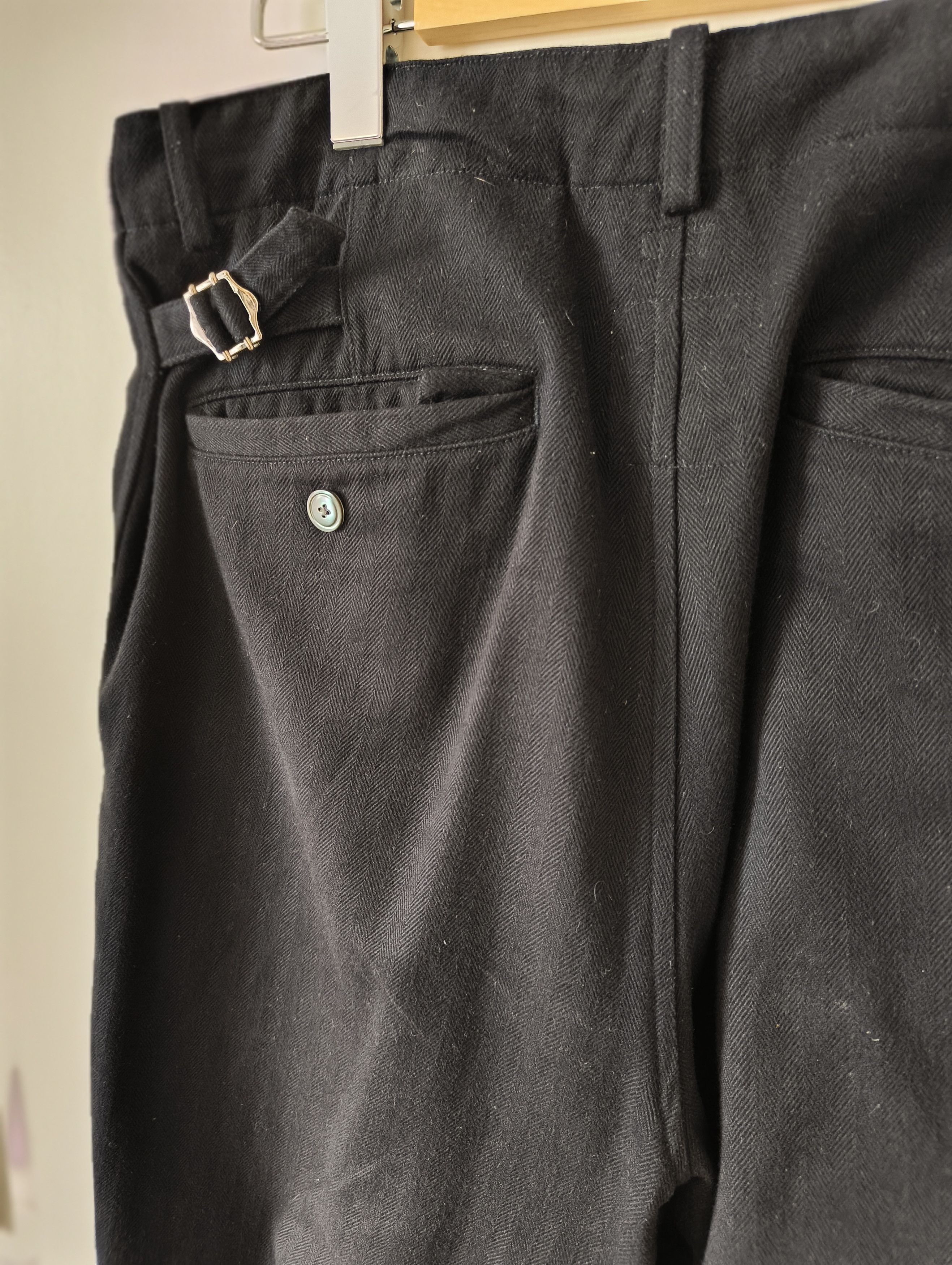 Nanamica Cotton wool pants - deep sea Size US 30 / EU 46 - 7 Thumbnail