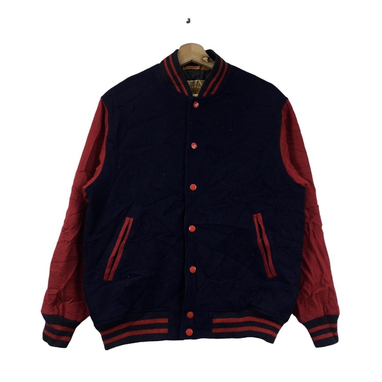 Vintage Vtg 80’ CAMPUX CAMPUS WEAR Baseball Varsity Bomber Jacket Size US L / EU 52-54 / 3 - 1 Thumbnail