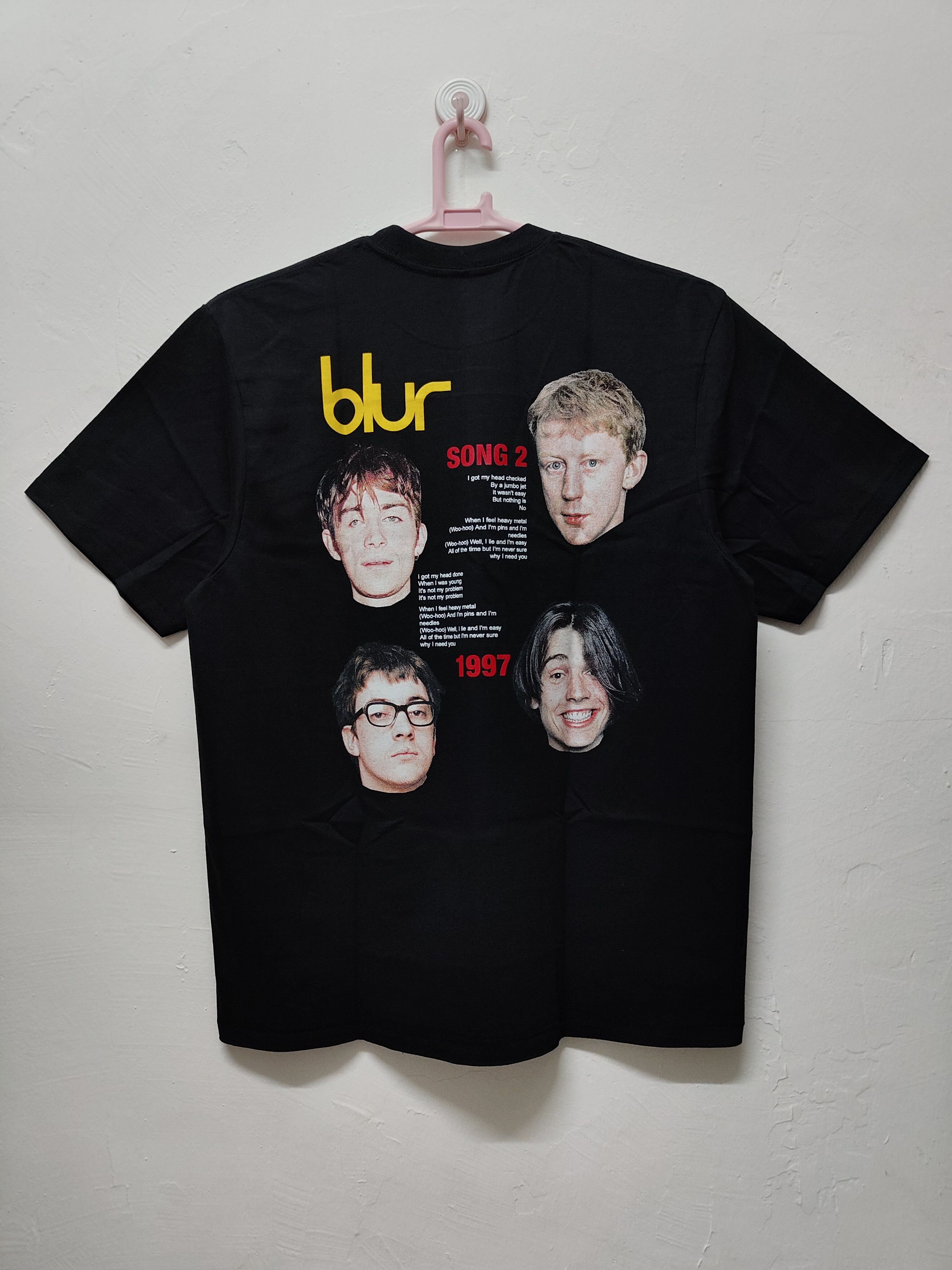 Band Tees Blur Song 2 Blur Self Title Album T-shirt Size US XL / EU 56 / 4 - 5 Thumbnail
