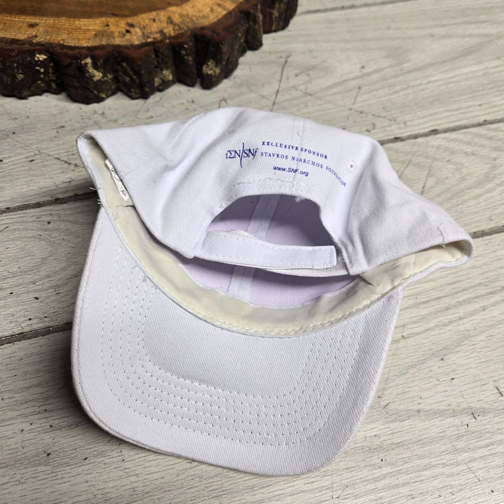 Vintage Grassroots Spartathlon Running Hat Cap Adult One Size White Adjustable Baseball Cap Mens Hat Size ONE SIZE - 6 Thumbnail