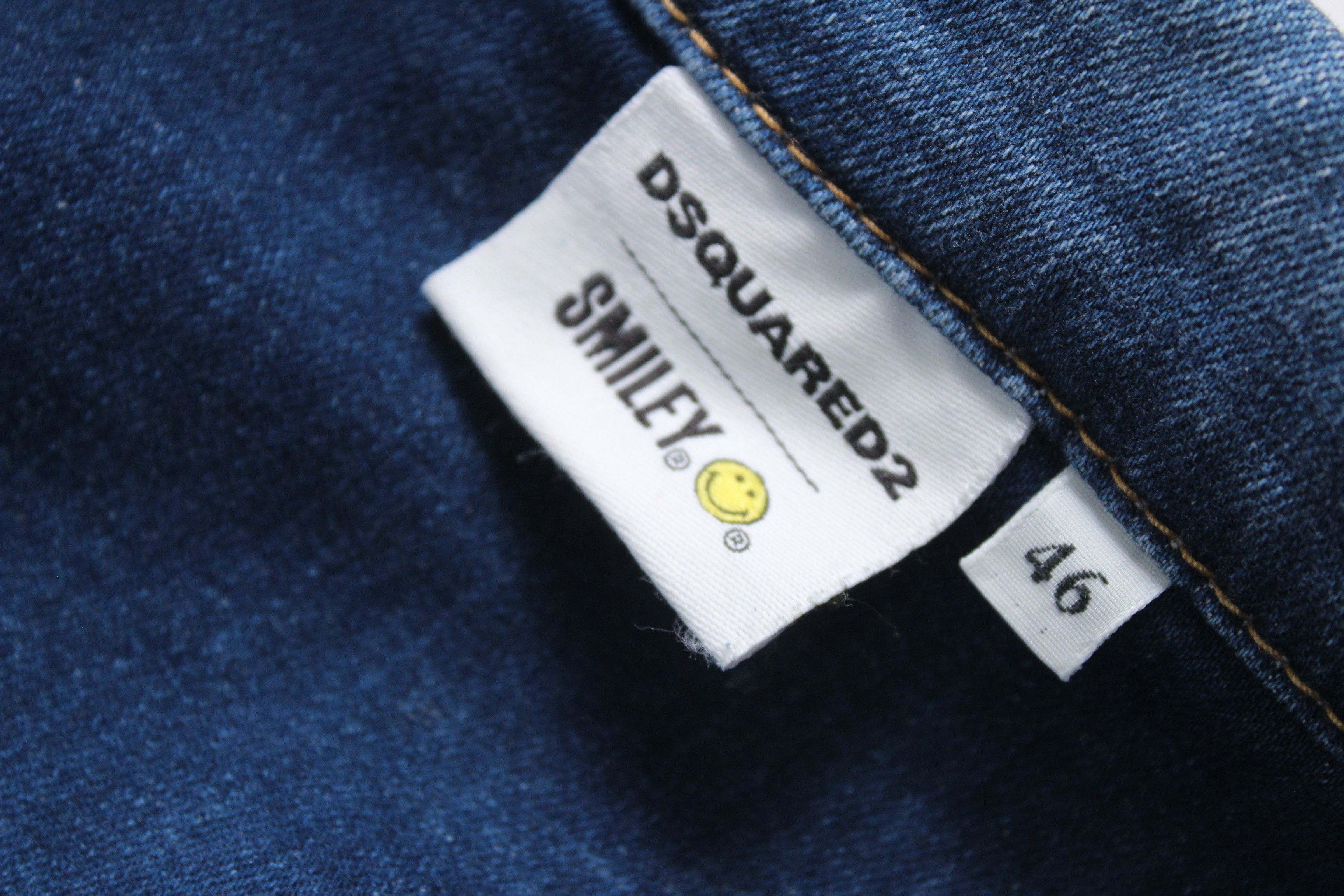 Dsquared2 Dsquared2 Smiley One Life One Planet Denim Jacket 46 S $1.2k Size US S / EU 44-46 / 1 - 14 Thumbnail