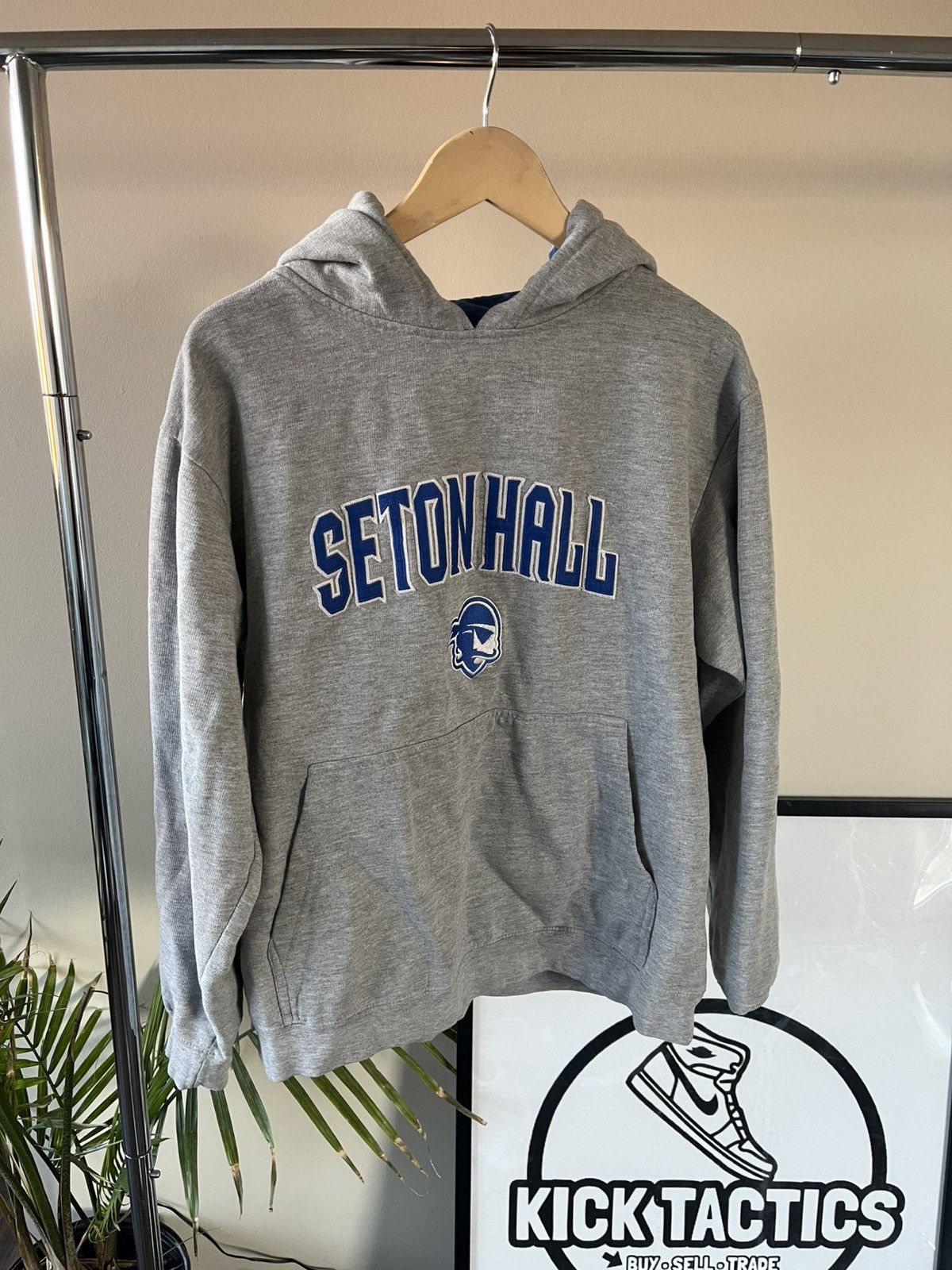 Vintage Vintage Seton Hall Hoodie Size US L / EU 52-54 / 3 - 1 Thumbnail