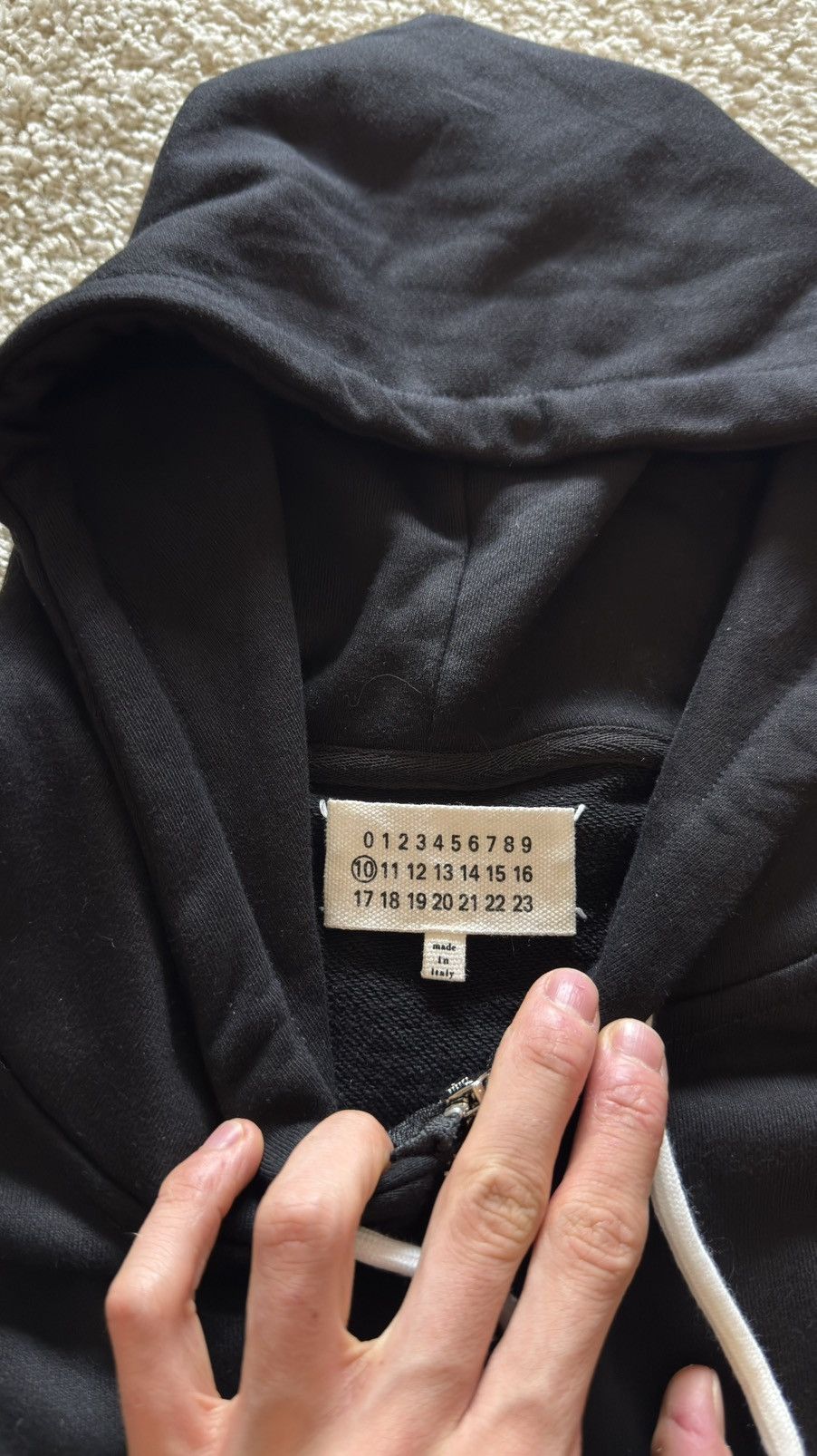 Maison Margiela Maison Margiela Zip up hoodie Size US M / EU 48-50 / 2 - 6 Thumbnail
