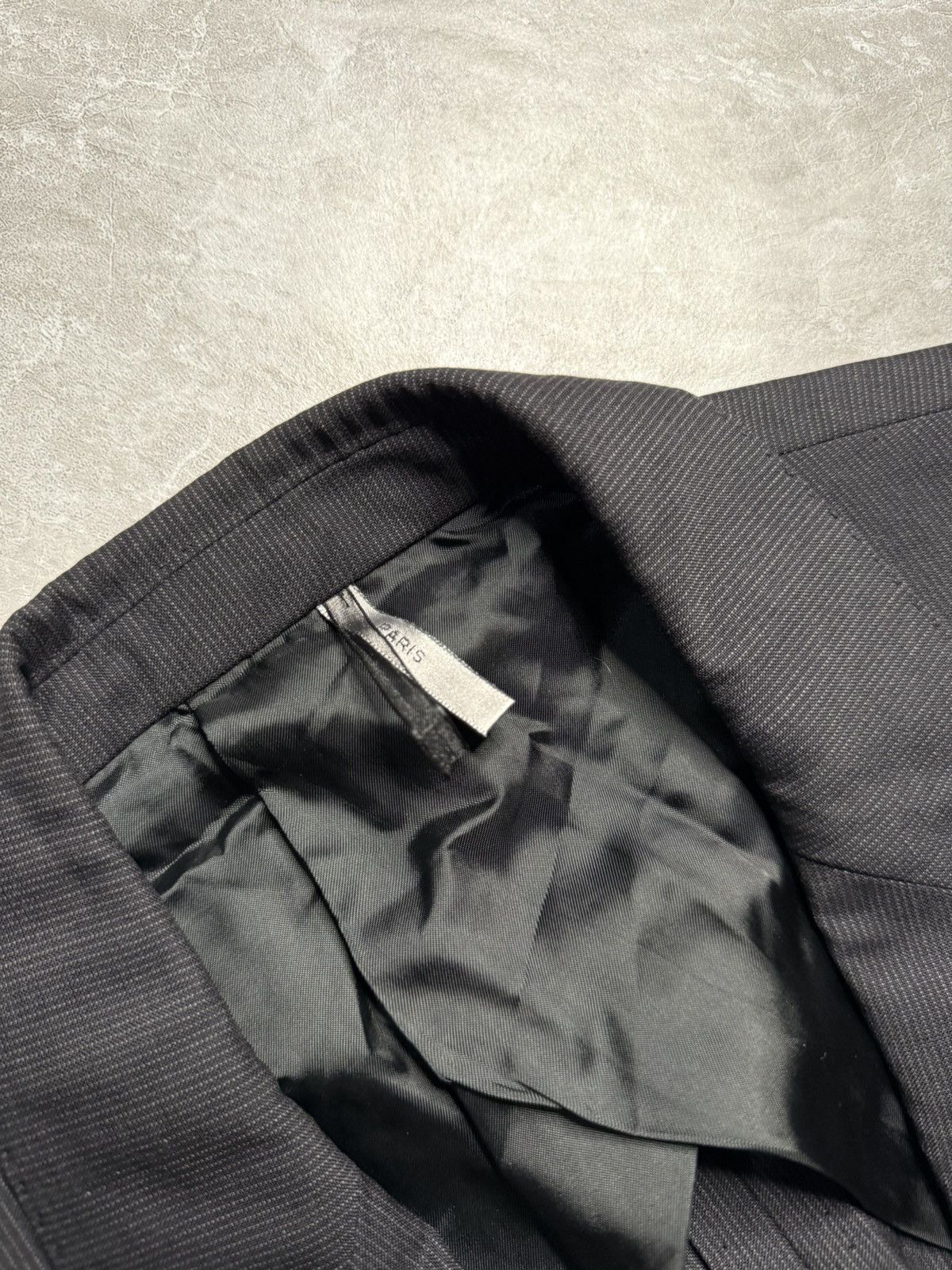 Dior Dior By Hedi Slimane S/S 06 Pinstripe Slim 2B Suit Size 50S - 3 Thumbnail