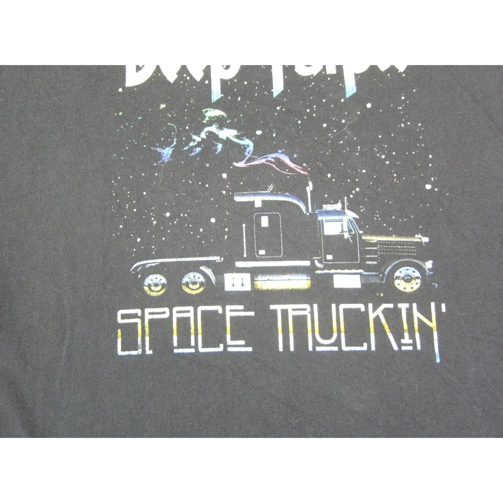 Vintage VINTAGE Deep Purple Shirt Mens L Black Classic Rock Band Space Truckin 90s Size US L / EU 52-54 / 3 - 4 Thumbnail