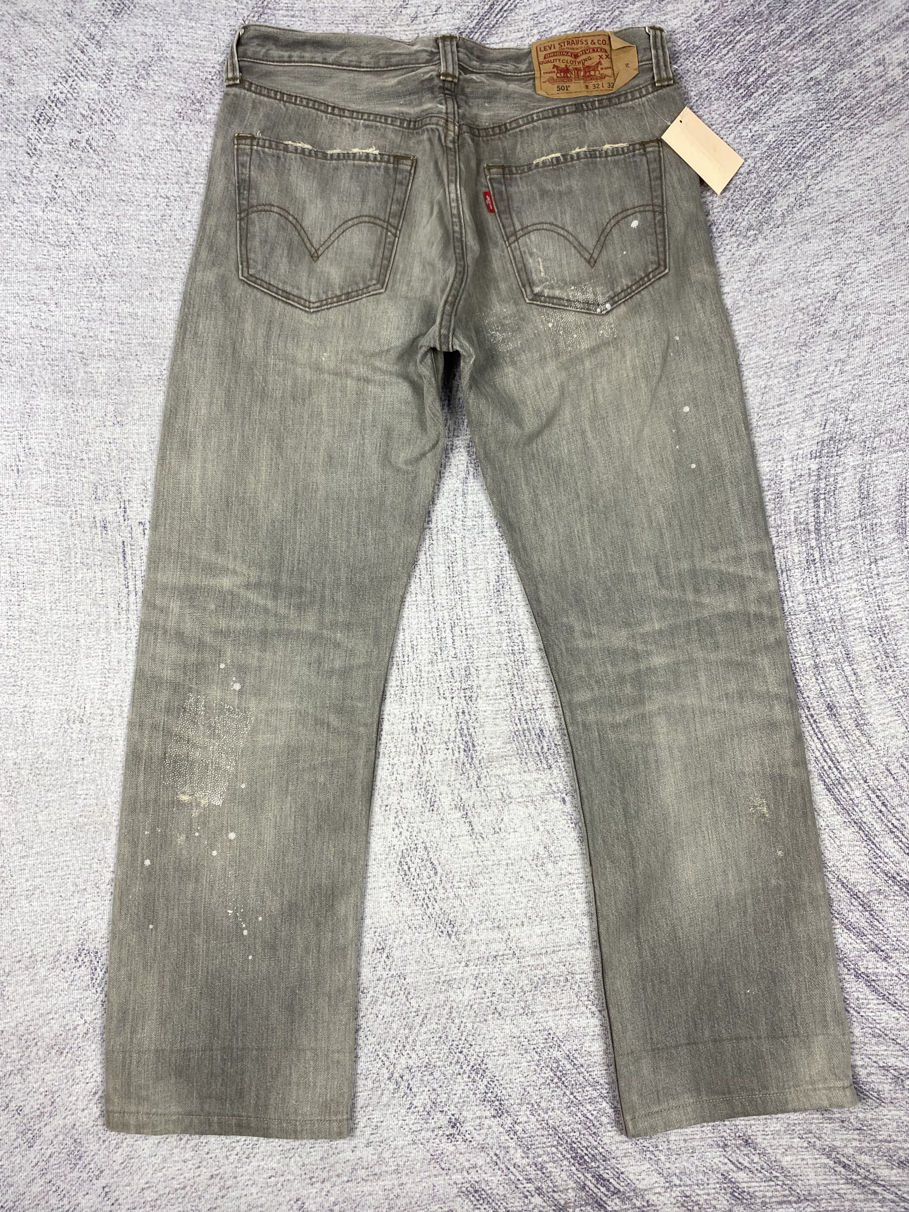 Levi's Vintage Levi's 501 Distressed Denim Jeans P0477 Size US 32 / EU 48 - 9 Thumbnail