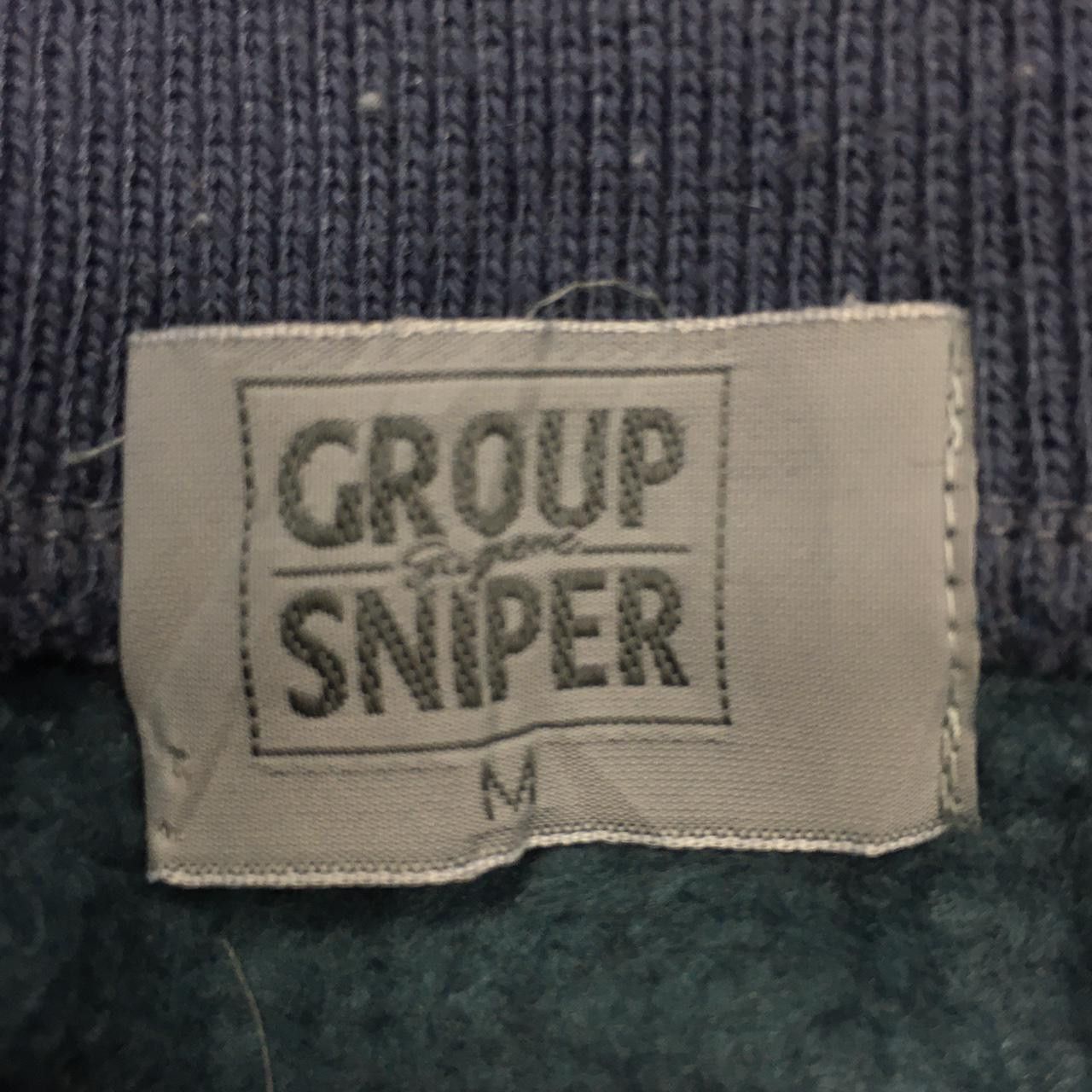 Vintage Vtg GROUP SNIPER Land Basic Company 1972 Collar Sweatshirt Size US M / EU 48-50 / 2 - 4 Thumbnail