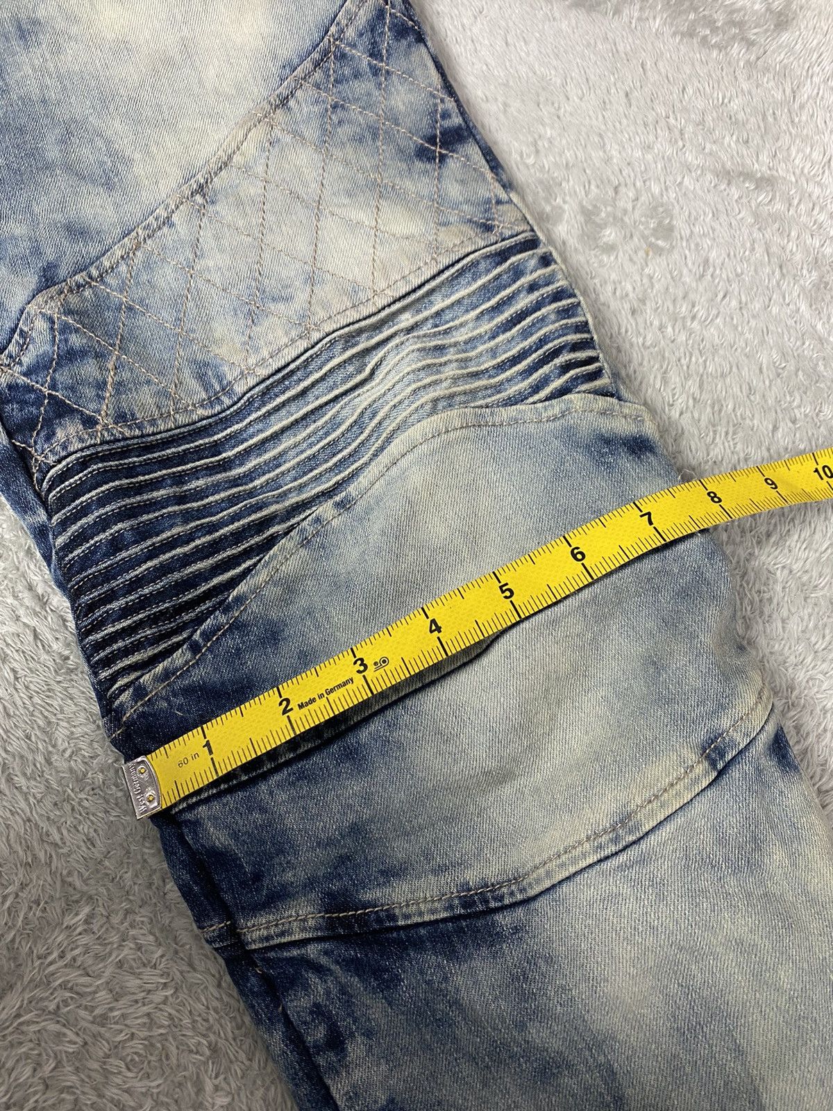 Issey Miyake × Tete Homme Plag Tete Homme Biker Pants. S0113 Size US 32 / EU 48 - 20 Thumbnail