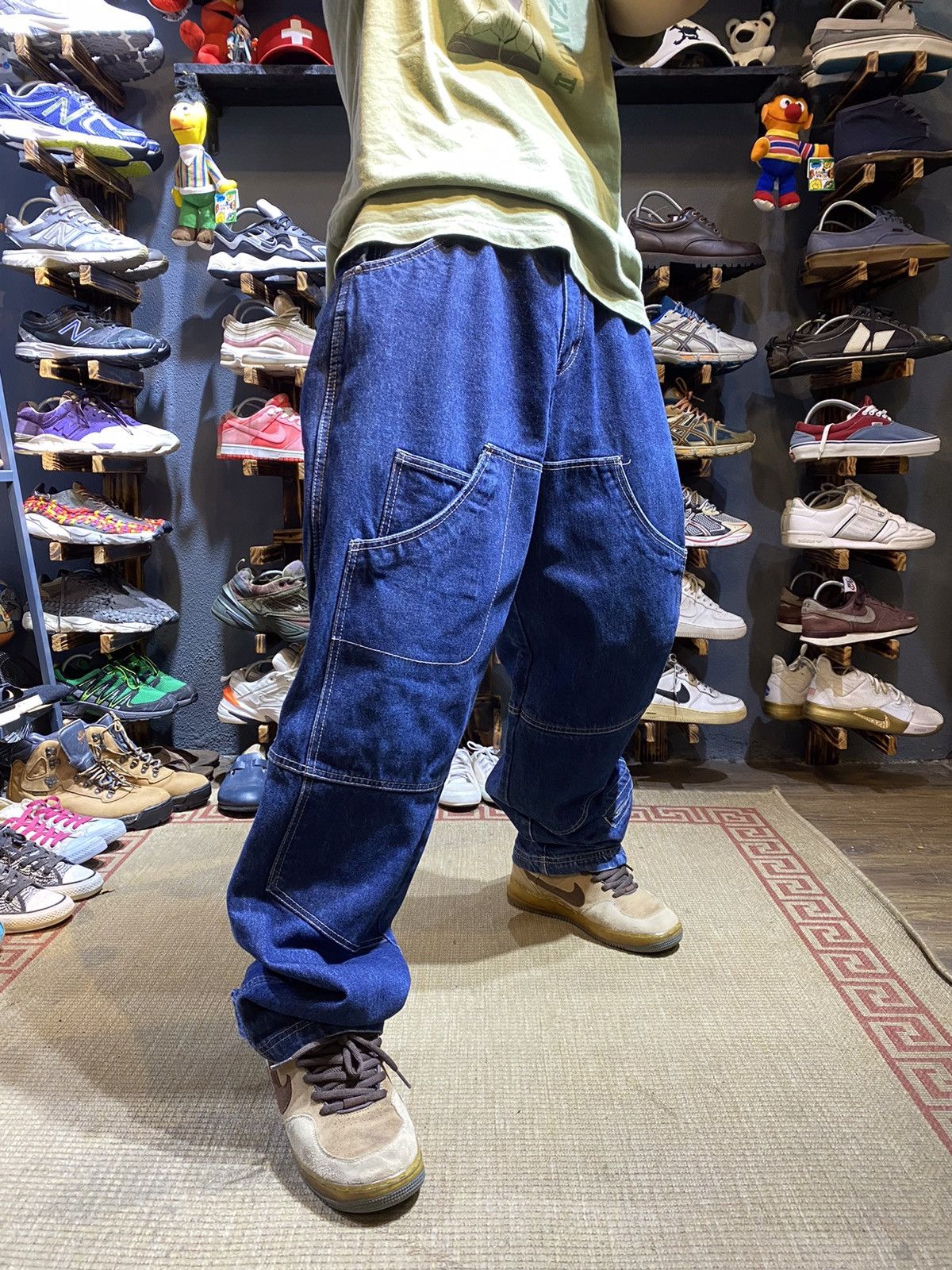 Fubu FUBU BAGGY DOUBLE KNEE | Grailed