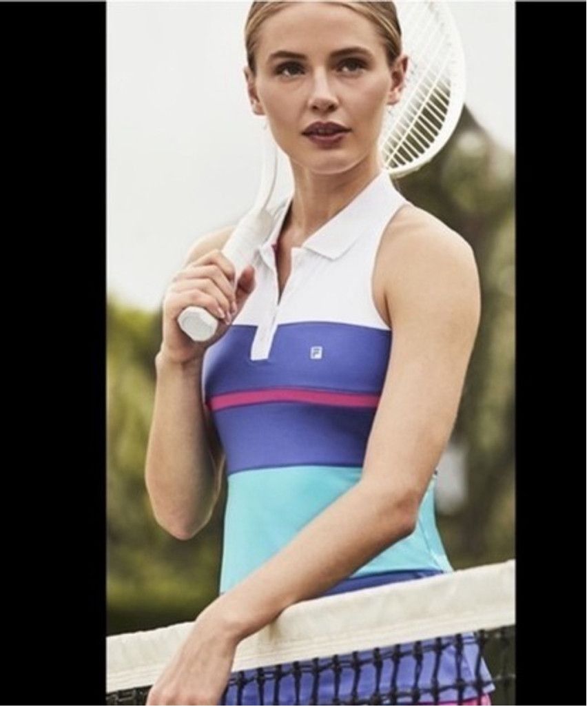 Fila NWT Fila Racerback Tennis Tank Top Women Size L UPF 30+ Size L / US 10 / IT 46 - 15 Thumbnail