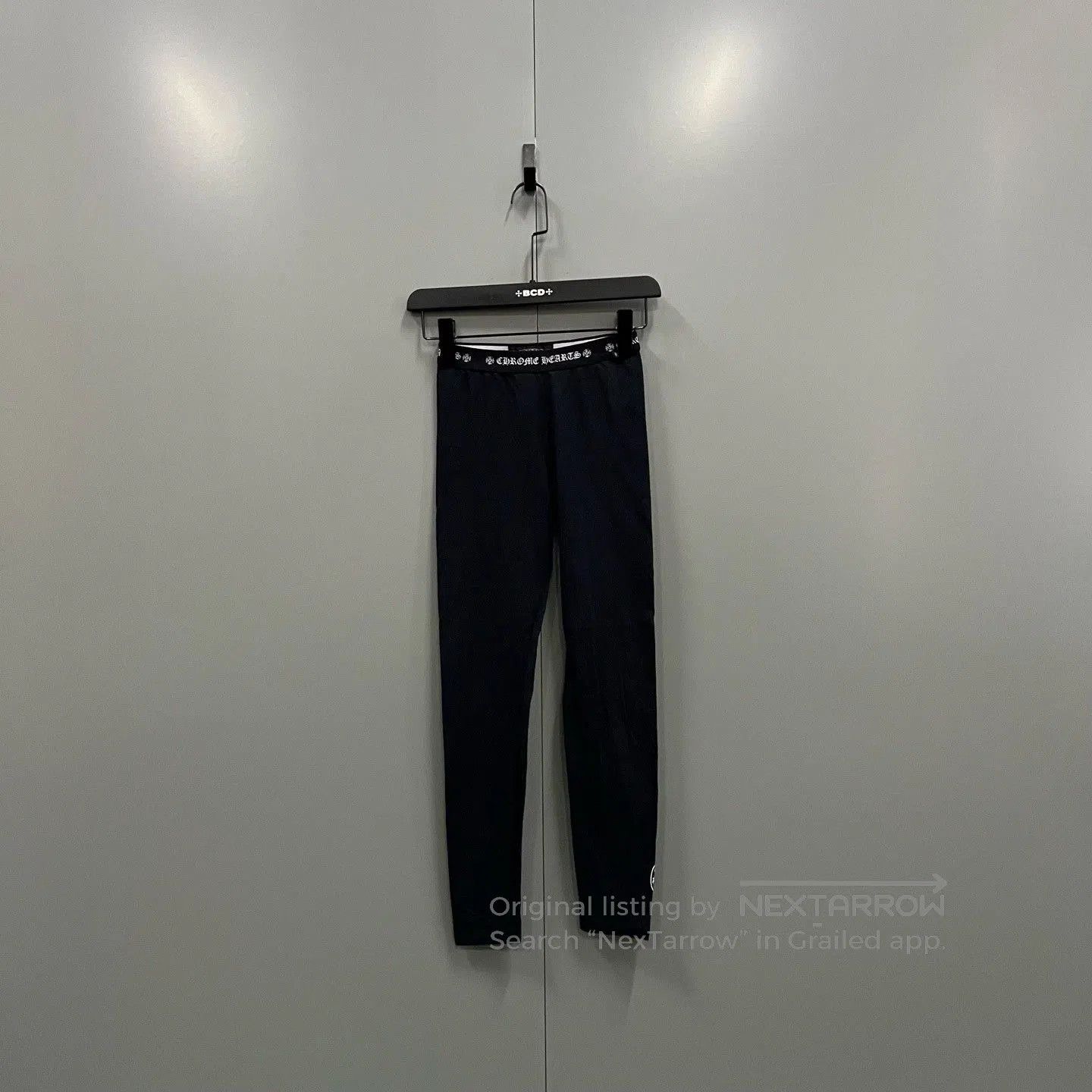 Chrome Hearts Black Graphic Tights.