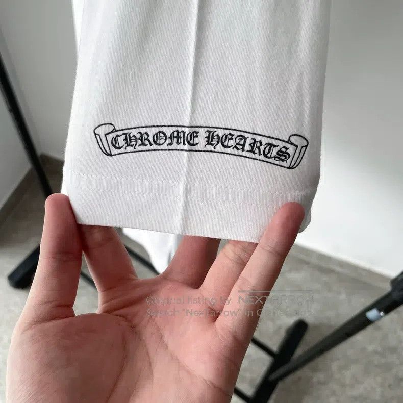 Chrome Hearts CHROME HEARTS Size M White horseshoe cross sword vine short Size US M / EU 48-50 / 2 - 4 Thumbnail