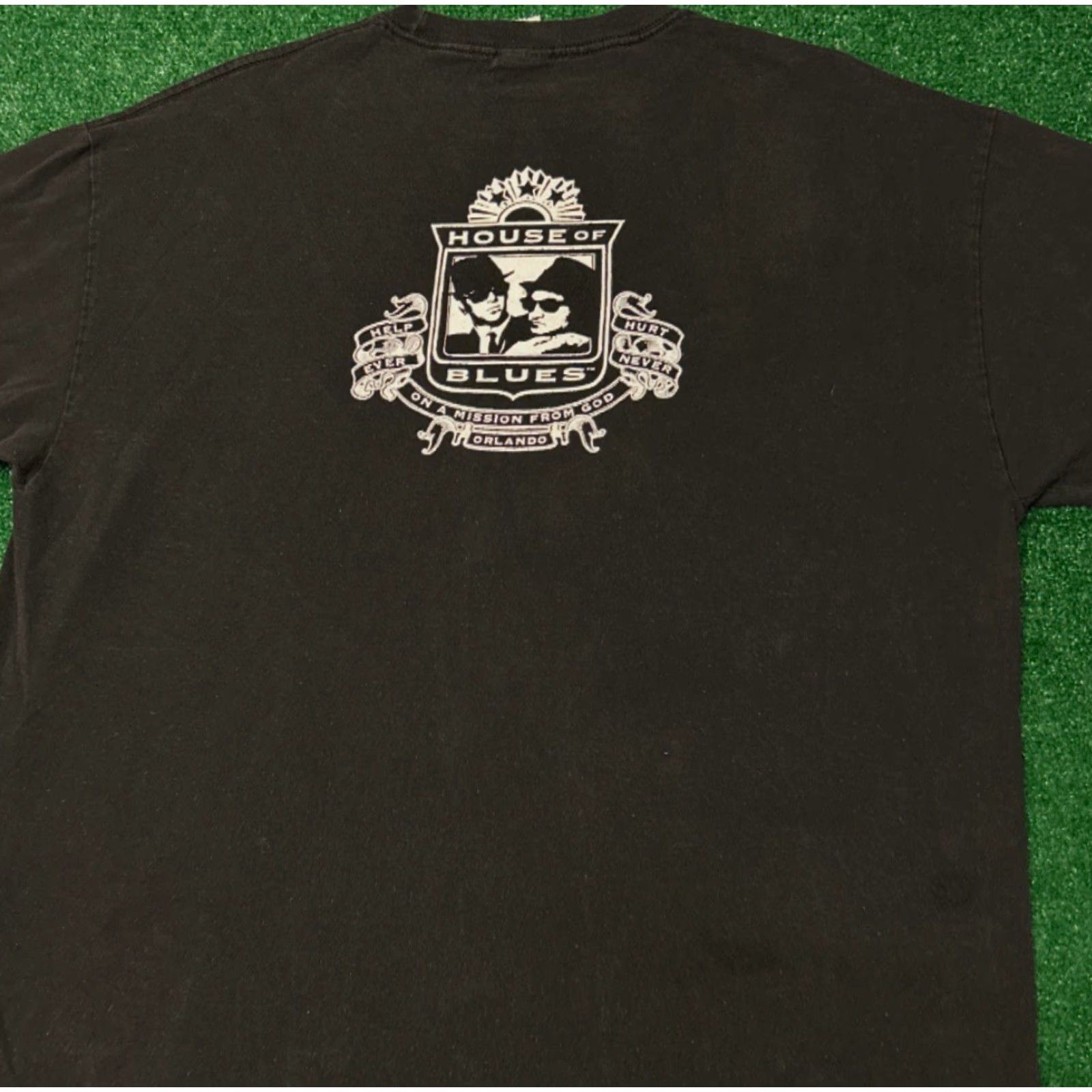 Vintage VINTAGE House Of Blues Orlando Blues Brothers VTG Shirt Mens 2XL Black Short Sleeve T-Shirt 90s Music Movie Size US XXL / EU 58 / 5 - 4 Thumbnail