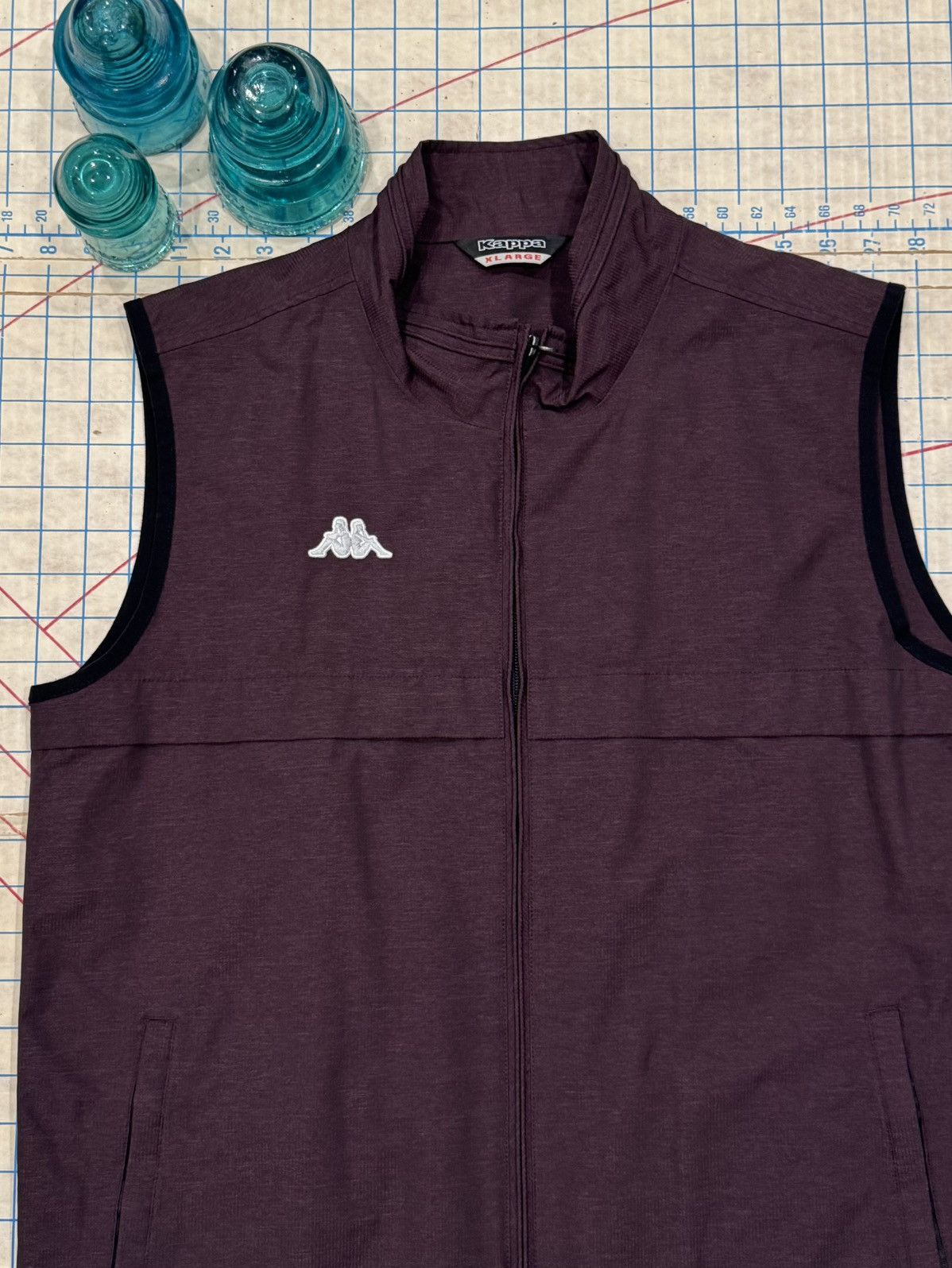Kappa Kappa Full Zip Gilet Vest Women’s Size XL Y2K Sportswear Size XL / US 12-14 / IT 48-50 - 3 Thumbnail