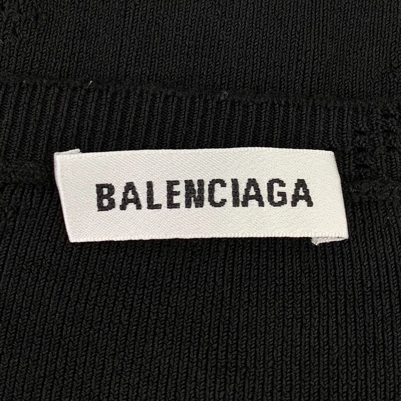 Balenciaga Balenciaga Black logo dark crewneck sweater Size XS / US 0-2 / IT 36-38 - 5 Thumbnail