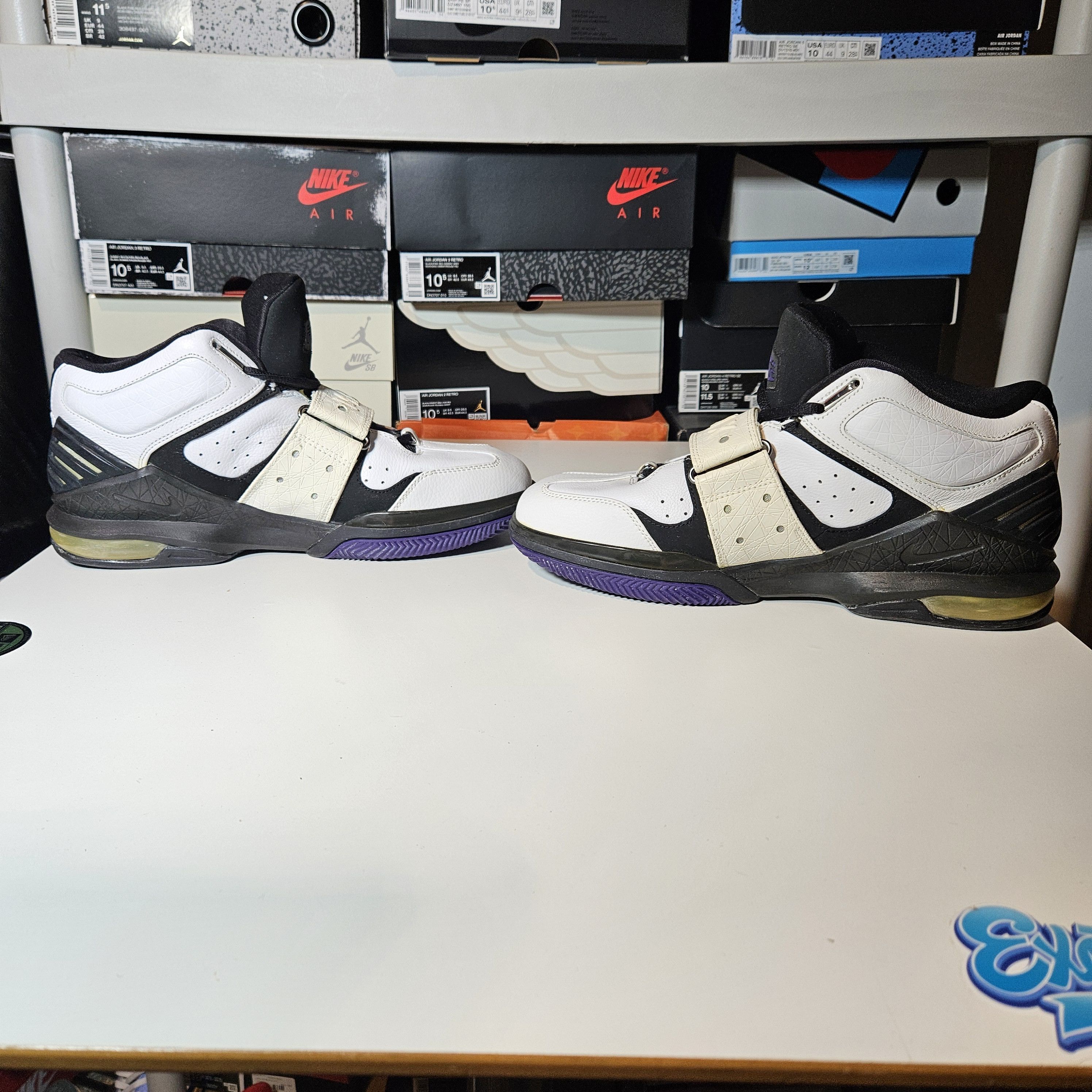Nike Air Force Operate White-Black 2005 310429111 Sz 10.5 Size US 10.5 / EU 43-44 - 5 Thumbnail
