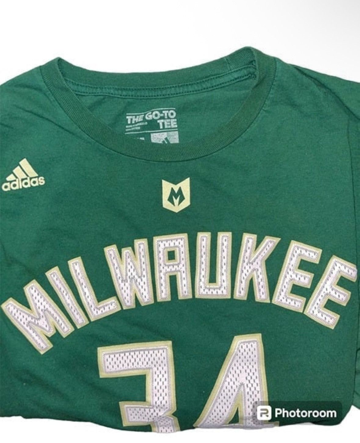 Adidas Milwaukee "Antetokounmpo" Practice shirt Size US XL / EU 56 / 4 - 3 Thumbnail