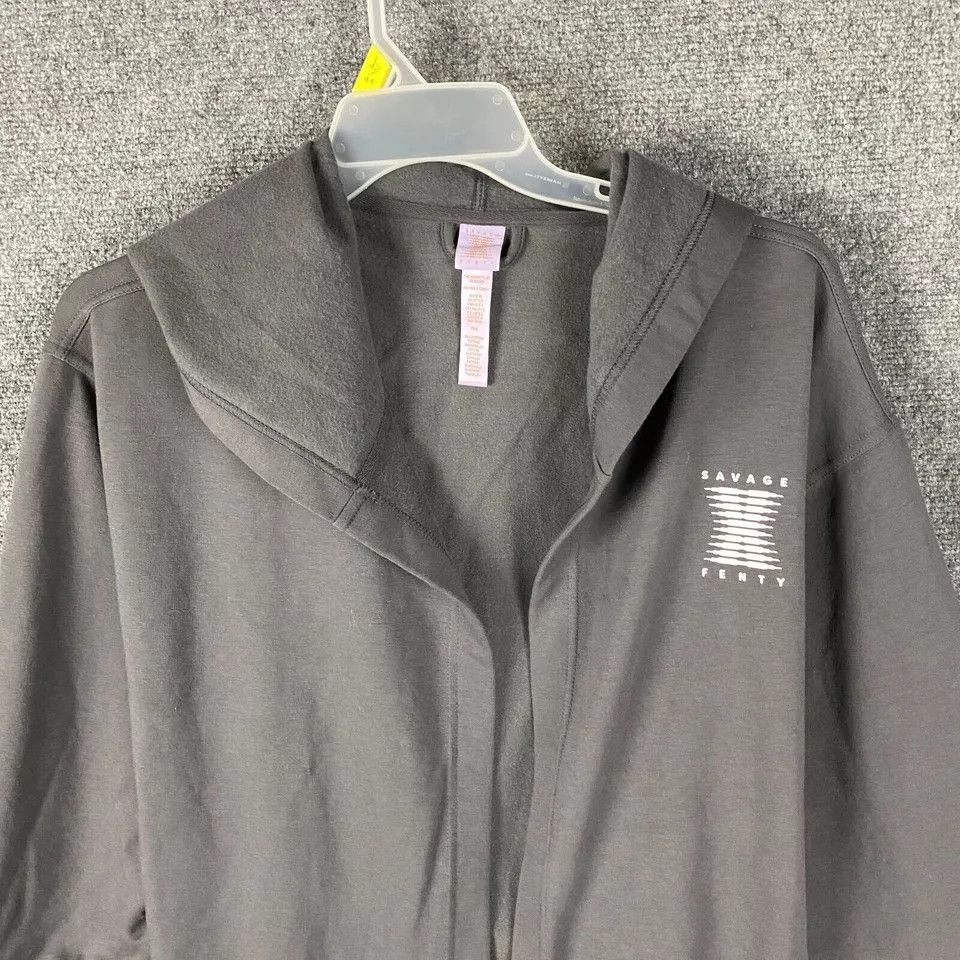 Other Savage X Fenty Robe Women's XS/S Hooded Cotton Blend Adults Size S / US 4 / IT 40 - 2 Thumbnail
