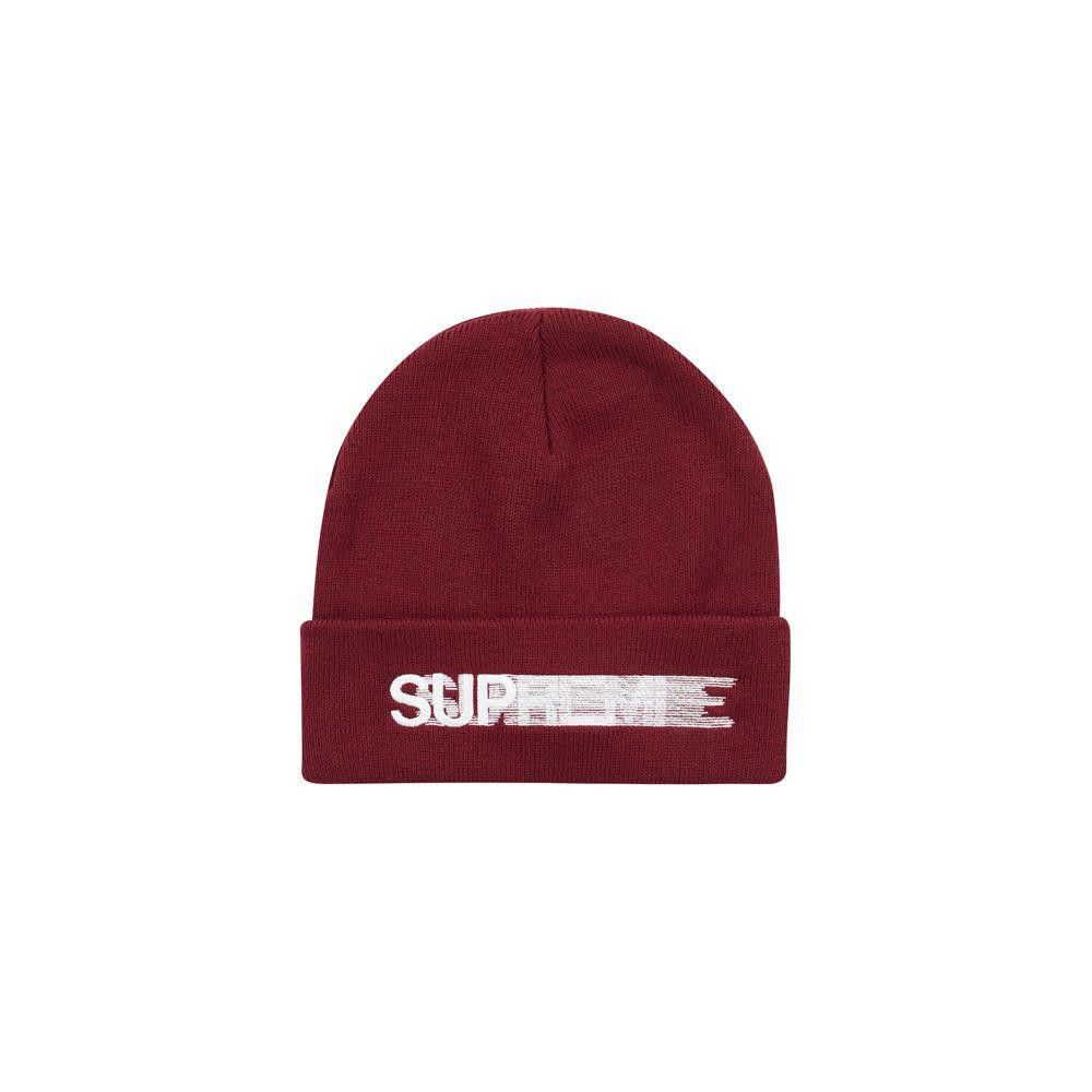 Supreme Motion Logo Beanie Taupe (SS23) 2024 Brand New