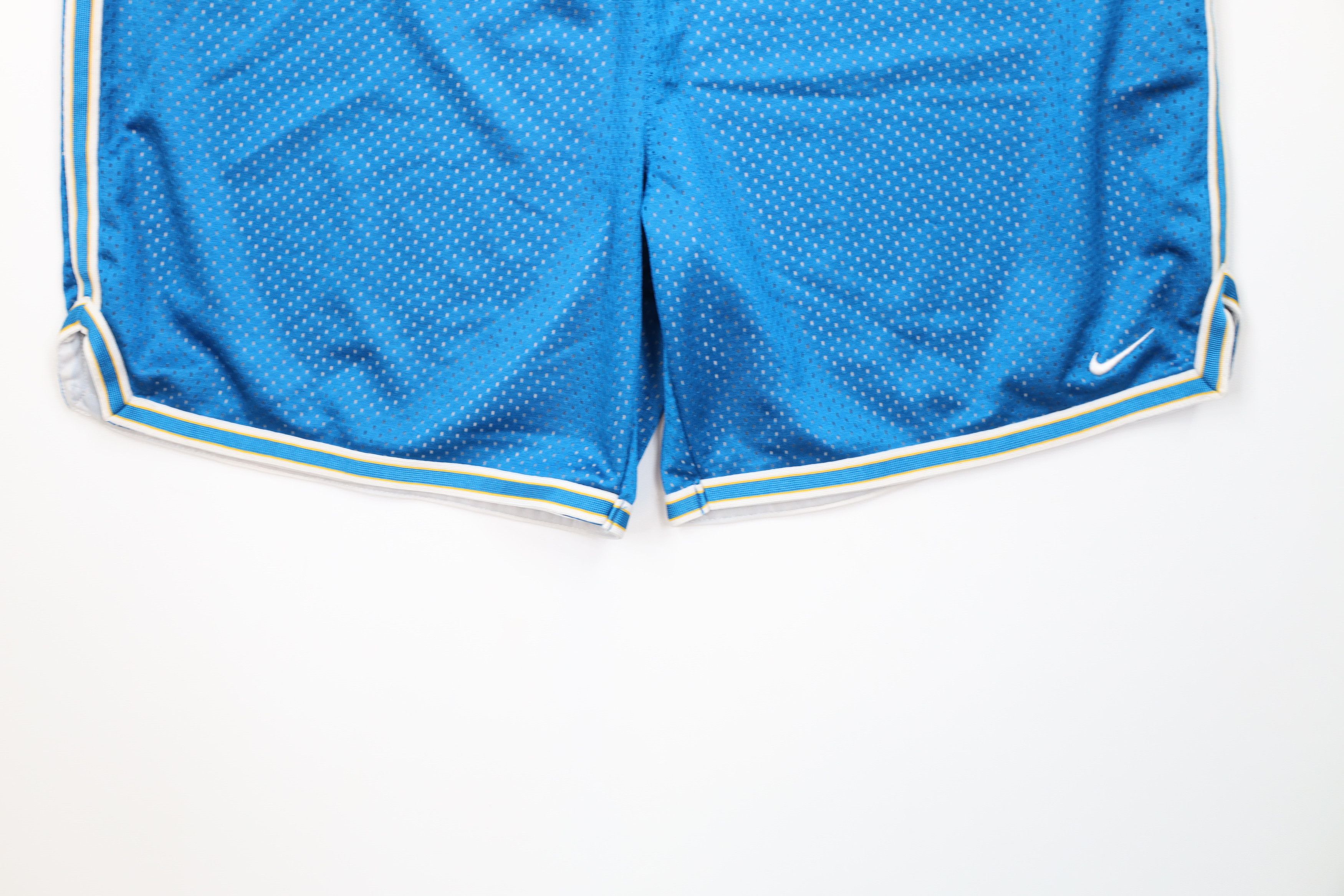 Nike Vintage Nike Scott Mini Swoosh Striped Mesh Shorts AS IS Size 36" / US 14 / IT 50 - 4 Thumbnail
