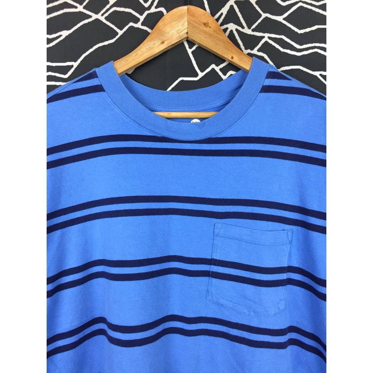 Gap × Vintage GAP Striped Casual Essential Pocket Long Sleeve Tee Size US L / EU 52-54 / 3 - 3 Thumbnail