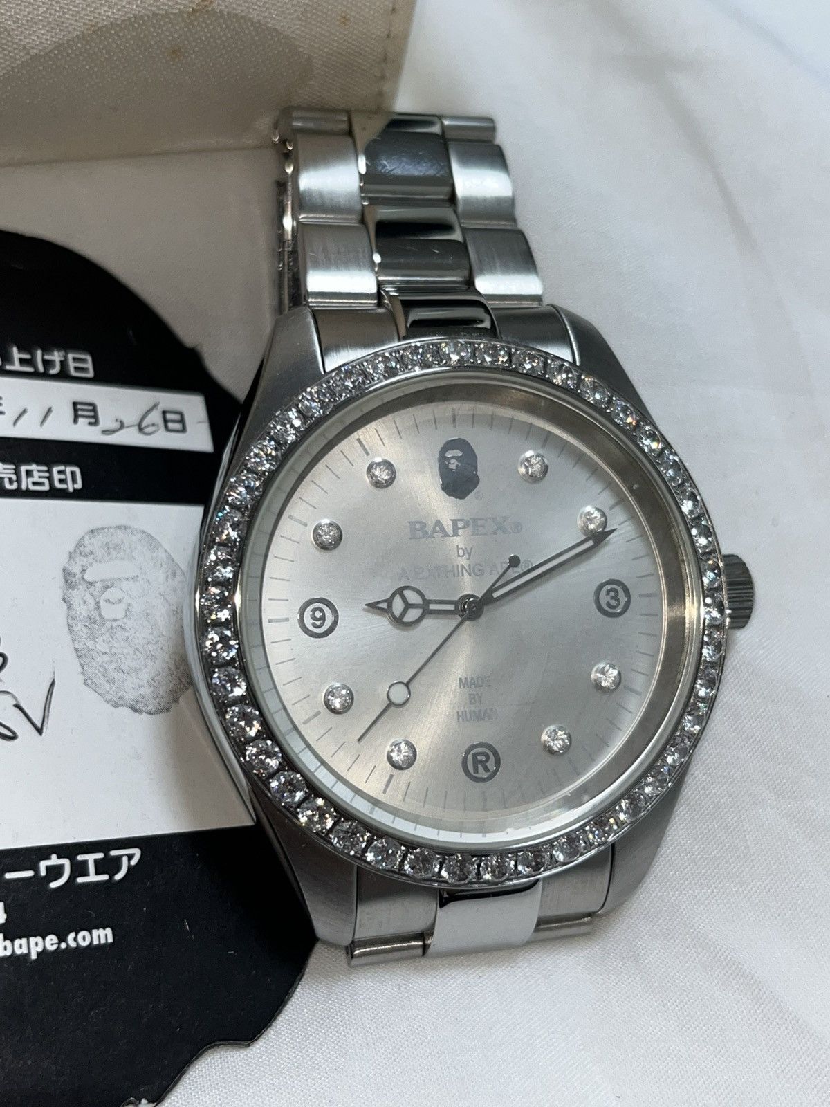 Bape × Swarovski Bape X Swarovski 2007 bapex watch Size ONE SIZE - 1 Thumbnail