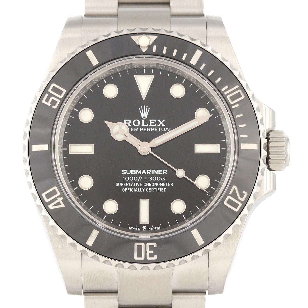 Rolex Rolex Rolex Submariner Stainless Steel Automatic Metal Automatic 124060 DUTY FREE for USA Size ONE SIZE - 1 Thumbnail