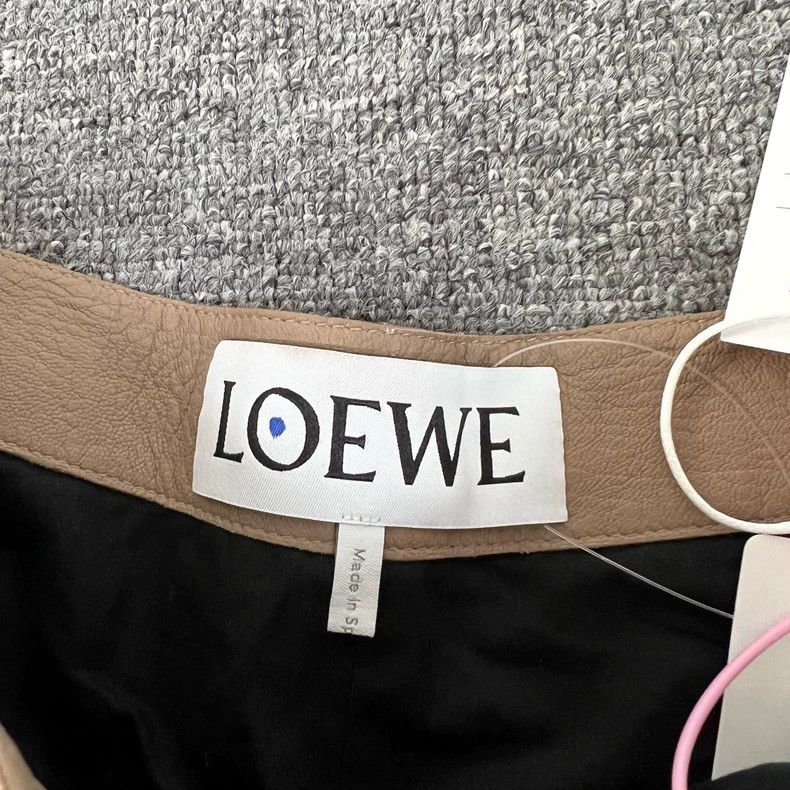 Loewe loewe Lambskin cropped trousers 2505-Nextarrow Size US 28 / EU 44 - 4 Thumbnail