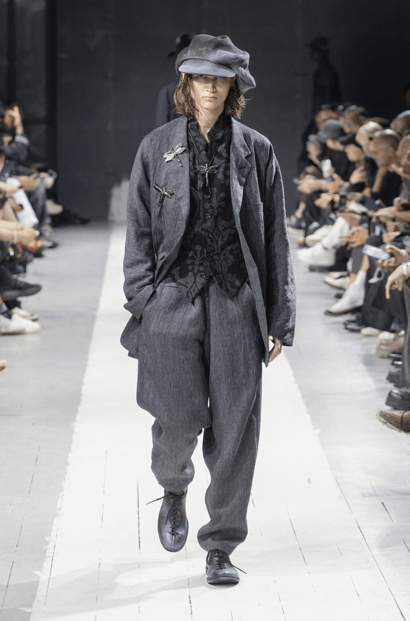 Yohji Yamamoto Yohji Yamamoto Pour Homme INDIAN LEFT DECORATIVE CLOTH VEST Size US M / EU 48-50 / 2 - 14 Thumbnail