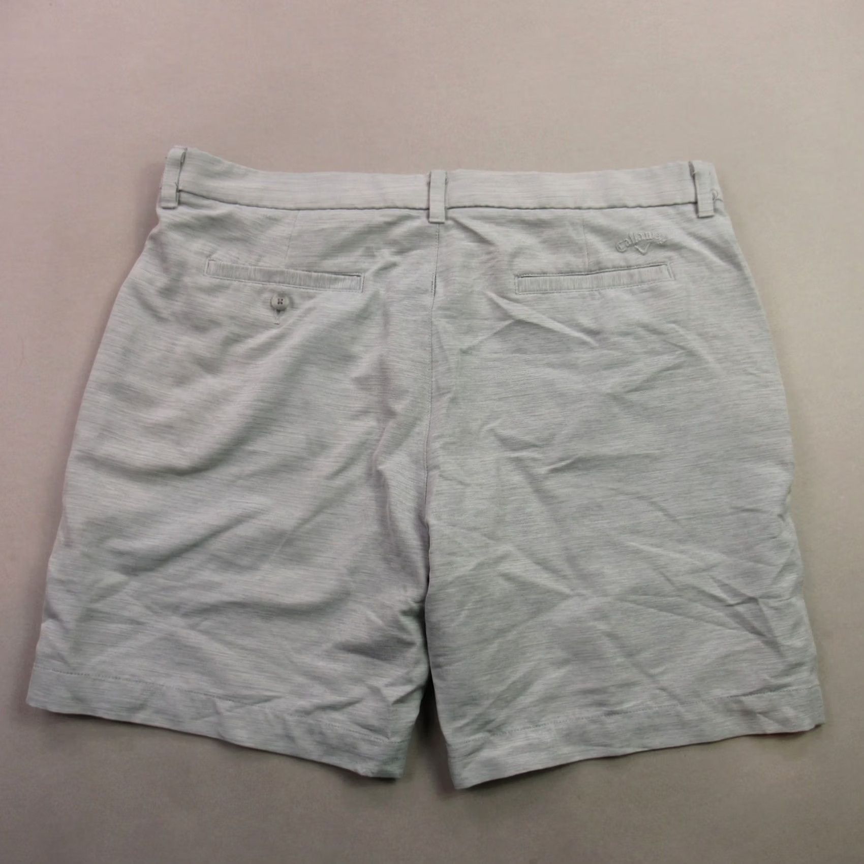 Callaway Callaway Men's Gray Golf Shorts Athletic Performance Regular Fit 38 Size US 38 / EU 54 - 4 Thumbnail