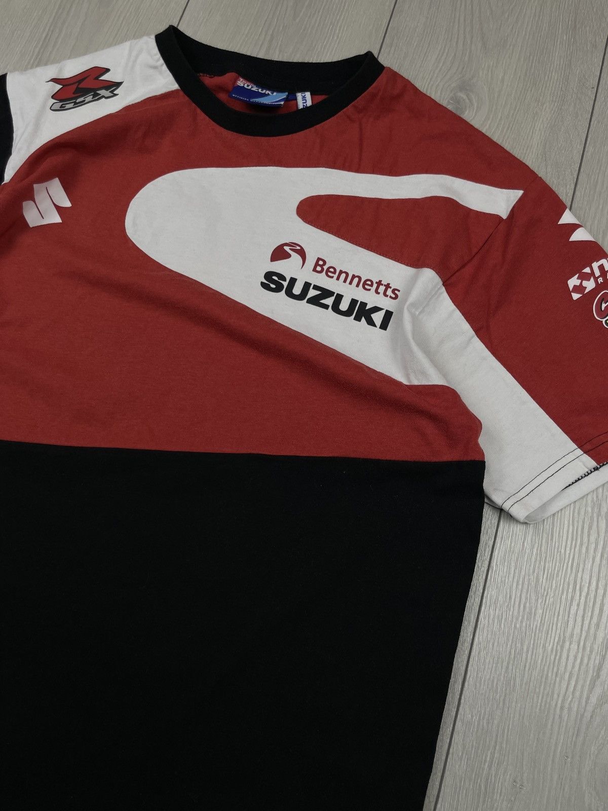 Fox Racing Suzuki Racing Vintage Men’s T Shirt Size L Red Black Size US L / EU 52-54 / 3 - 2 Thumbnail