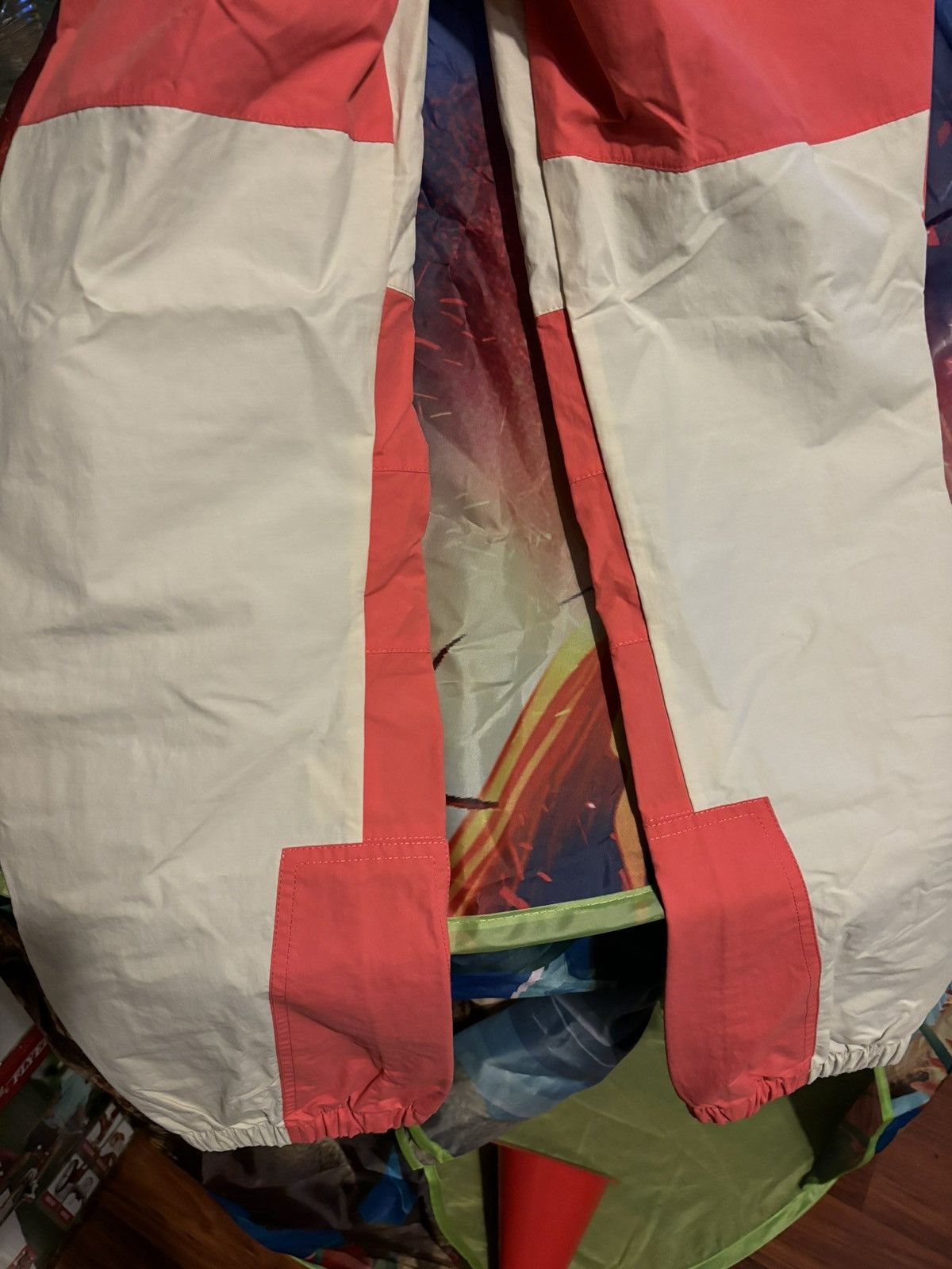 The North Face Gucci X The North Face Cotton Pants White/Dark Pink Size 26" / US 2 / IT 38 - 4 Thumbnail