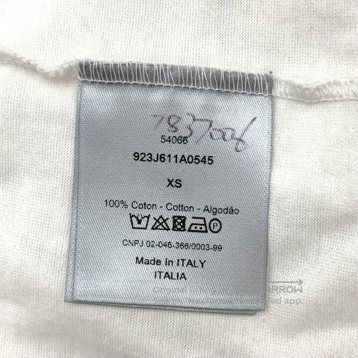 Dior White Short Sleeve T. Size US XS / EU 42 / 0 - 7 Thumbnail
