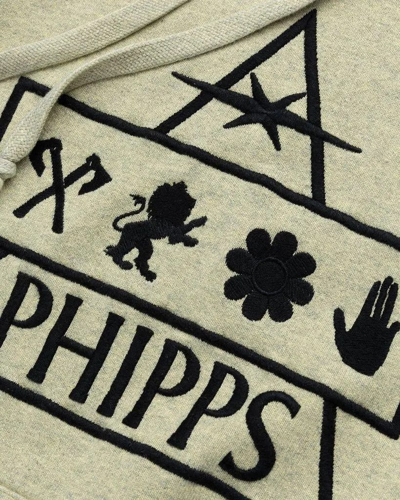Phipps o1mle0424 Historic Fleece Pyramid Hoodie in Beige Size US M / EU 48-50 / 2 - 7 Thumbnail
