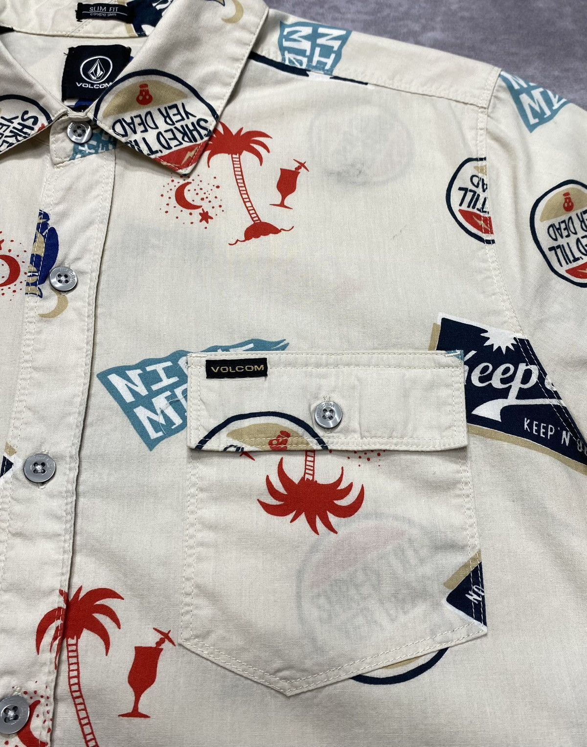 Volcom Y2K Vintage Volcom Short Sleeve Button Up Bundle Size US M / EU 48-50 / 2 - 6 Thumbnail