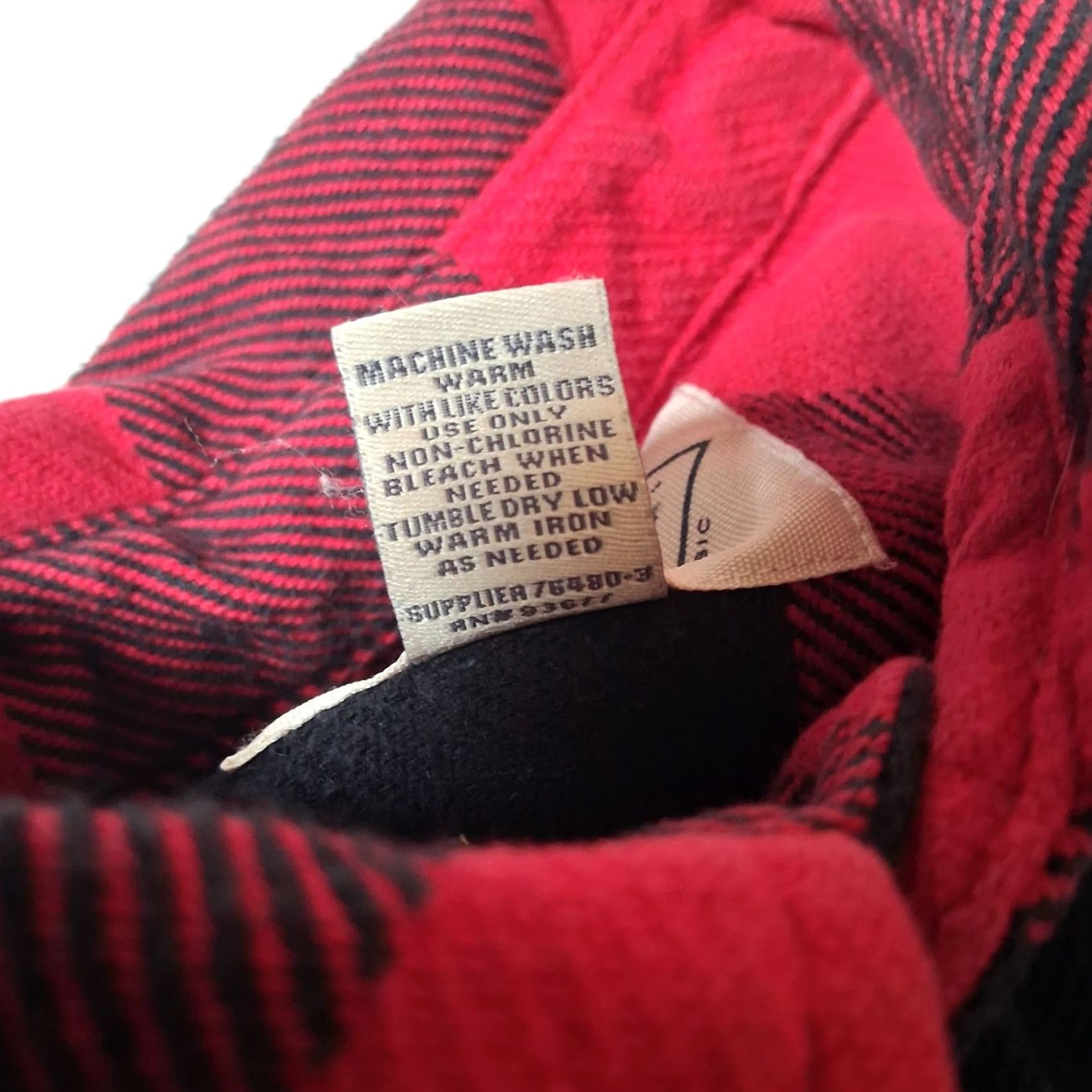 Vintage VINTAGE St Johns Bay Flannel Shirt Small Red Buffalo Plaid Heavyweight Workwear Shirt Mens S Red Plaid Heavyweight Work Shirt Size US S / EU 44-46 / 1 - 7 Thumbnail