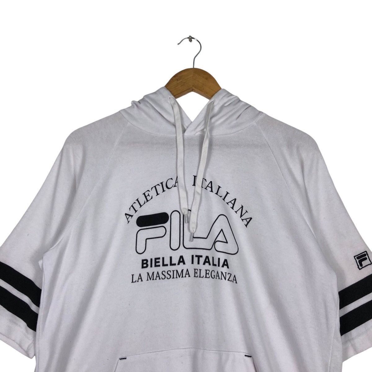 Fila × Vintage Vintage Fila Italia Hoodie Sweatshirt Medium Rare Design Size US M / EU 48-50 / 2 - 11 Thumbnail