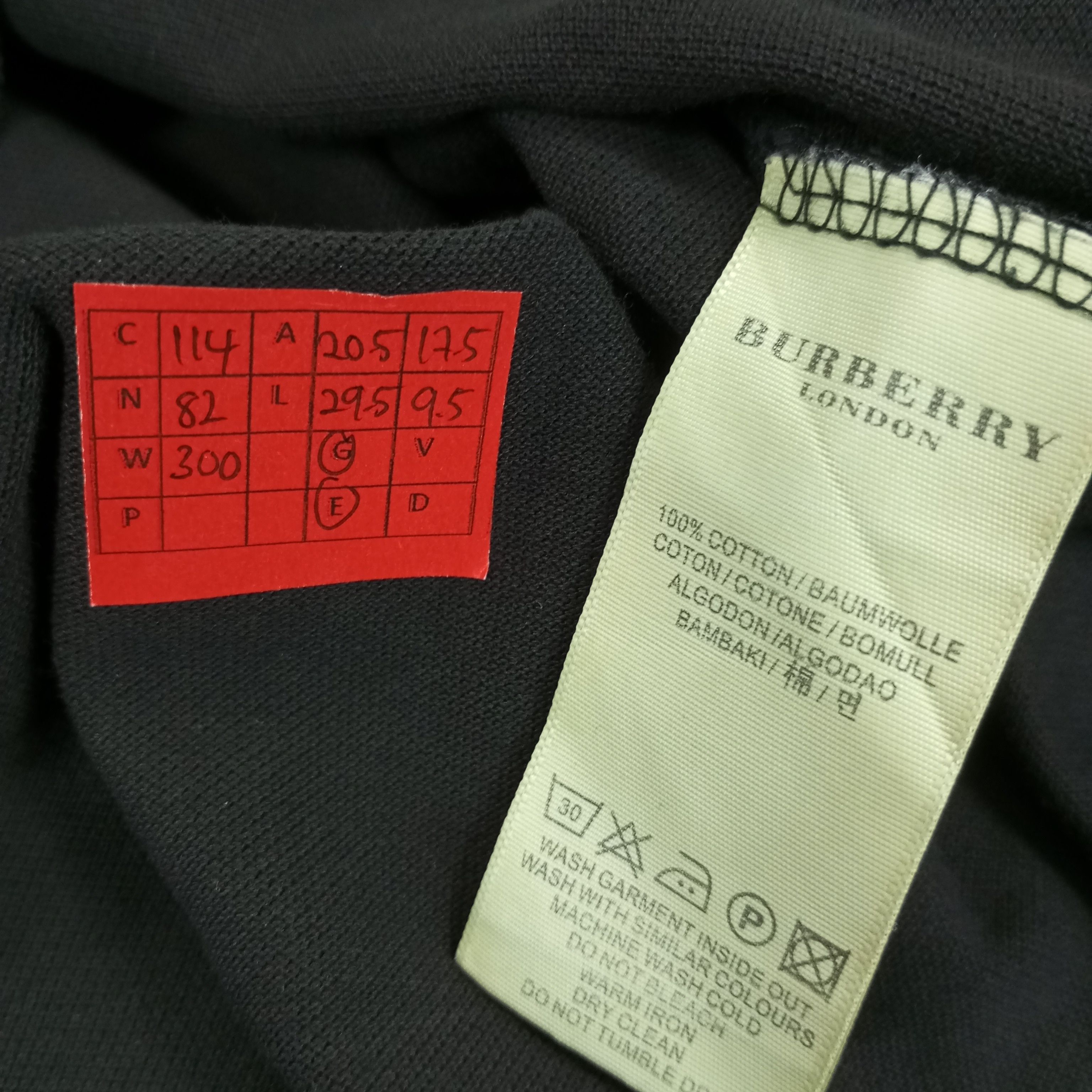 Burberry × Vintage Burberry London Made In Italy Casual Polos Fashion Size US M / EU 48-50 / 2 - 8 Thumbnail
