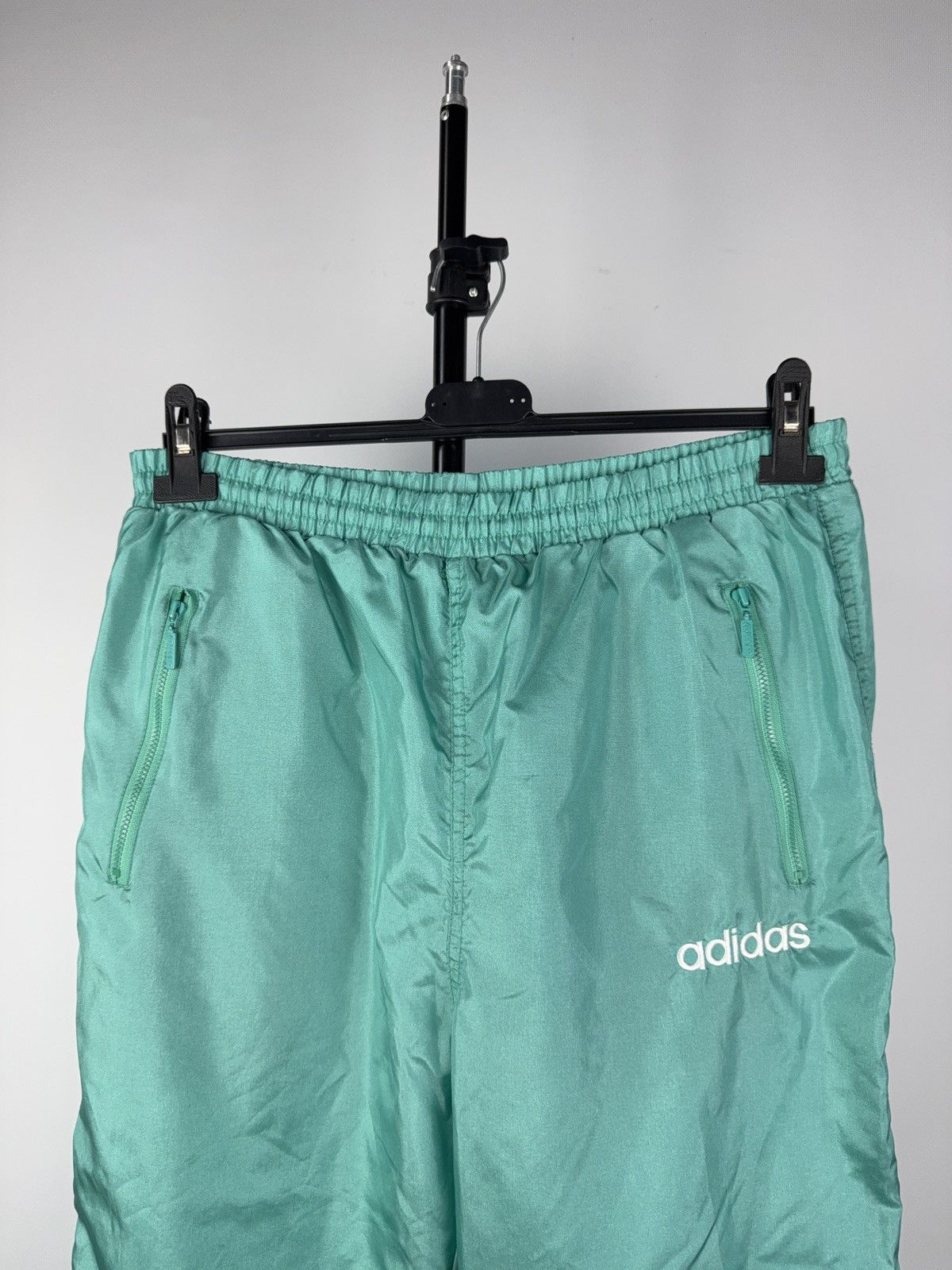 Adidas × Vintage Vintage 90s Adidas Originals Nylon Track Pants Size US 32 / EU 48 - 2 Thumbnail