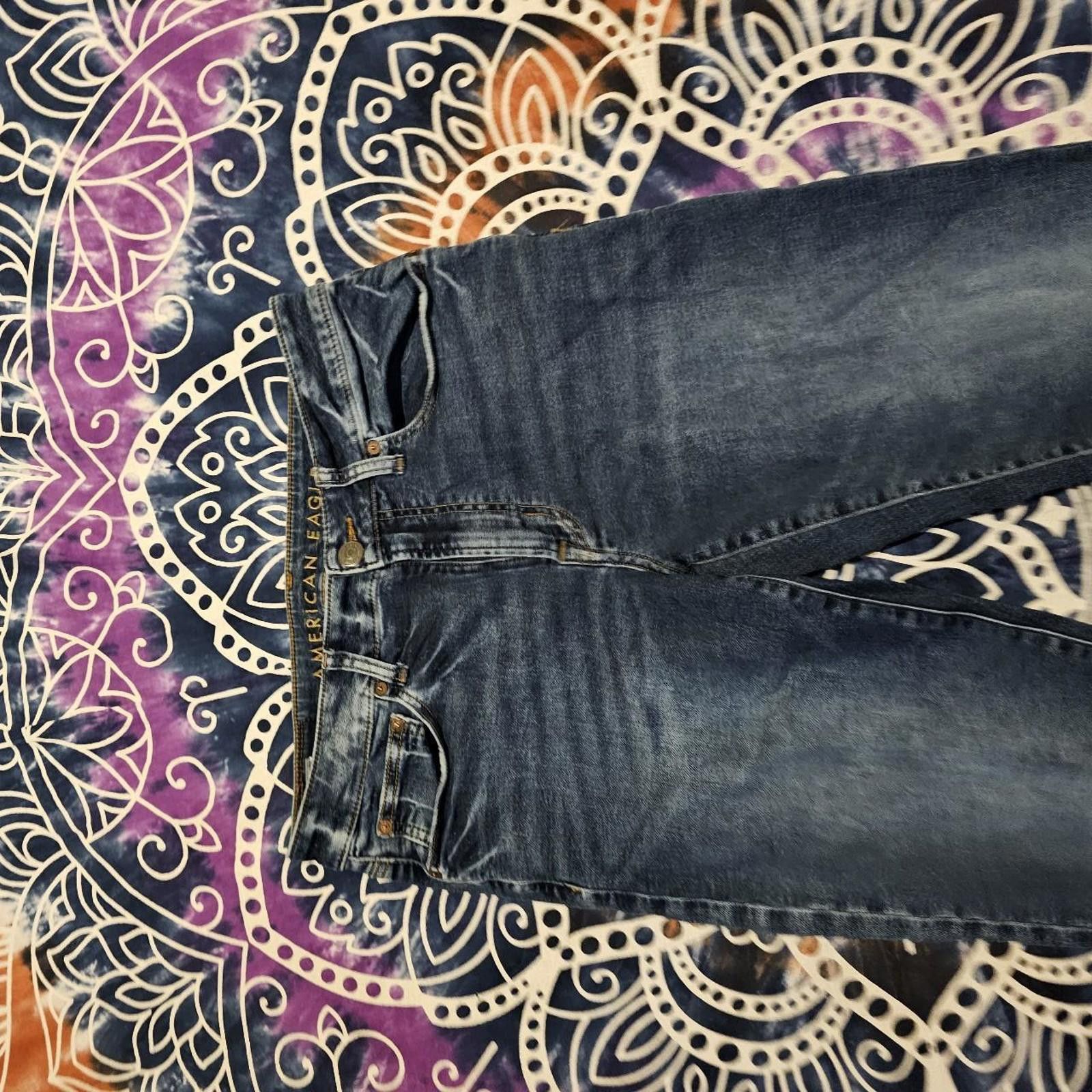 American Eagle Outfitters American Eagle Outfitters Men's 32 x 34 Blue Jeans Size US 32 / EU 48 - 4 Thumbnail