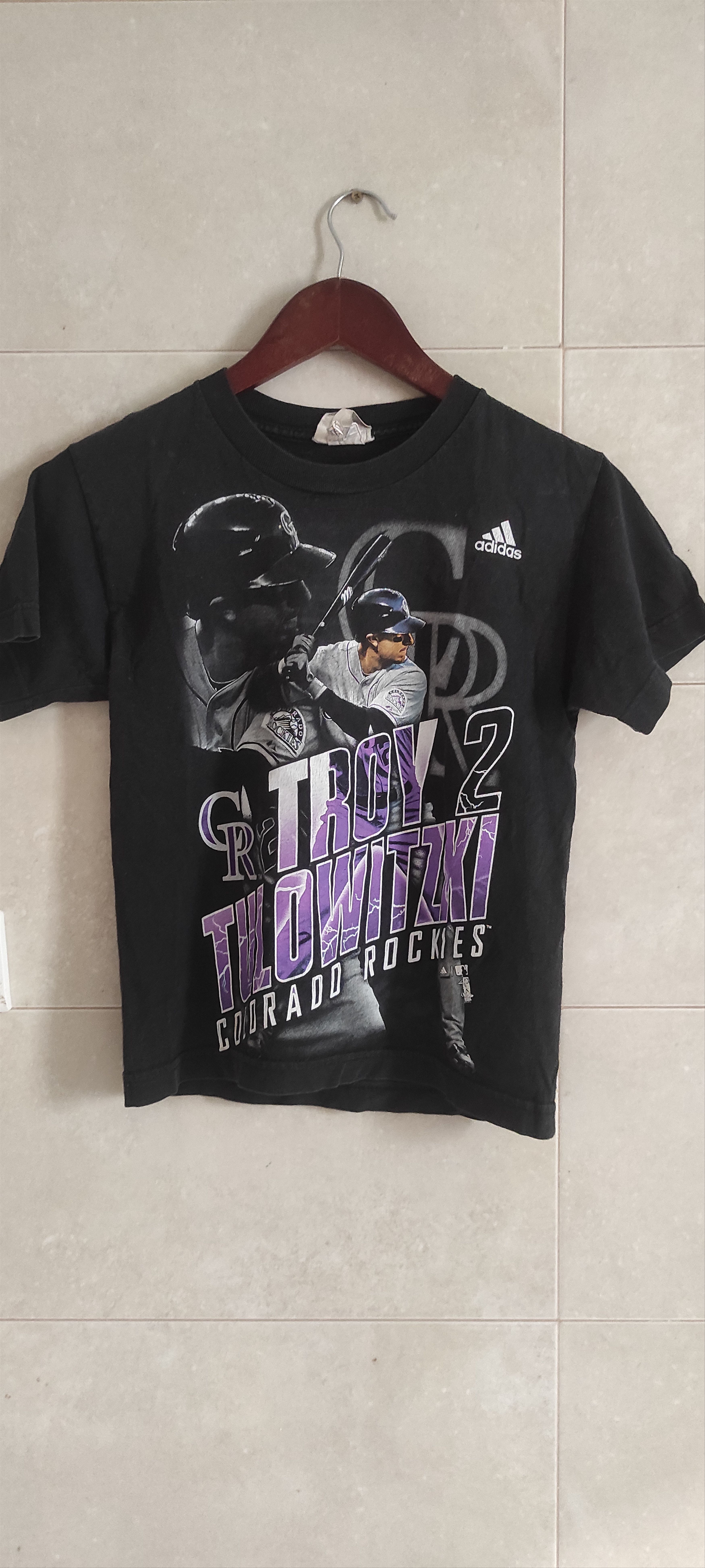 Adidas VTG Adidas Colorodo Rockies 1993 MLB T-shirt Size US S / EU 44-46 / 1 - 5 Thumbnail