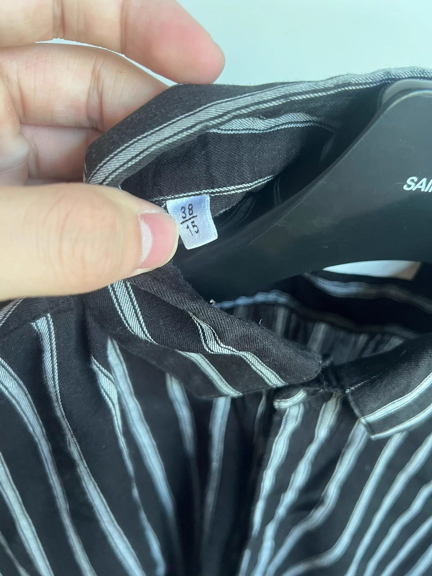 Saint Laurent Paris Saint Laurent SLP20SS Striped Shirt Size US M / EU 48-50 / 2 - 4 Thumbnail