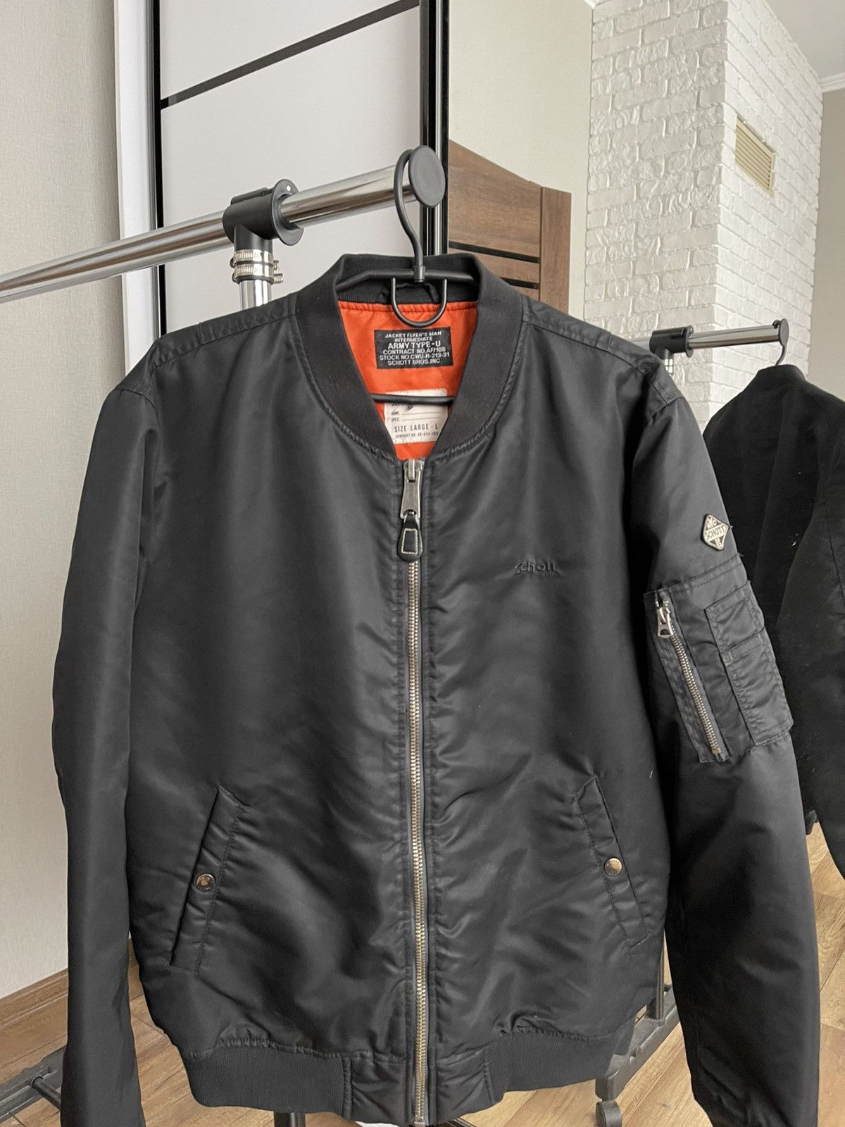 Schott Schott Bros NYC Type U Bomber Zip Jacket Size US L / EU 52-54 / 3 - 5 Thumbnail