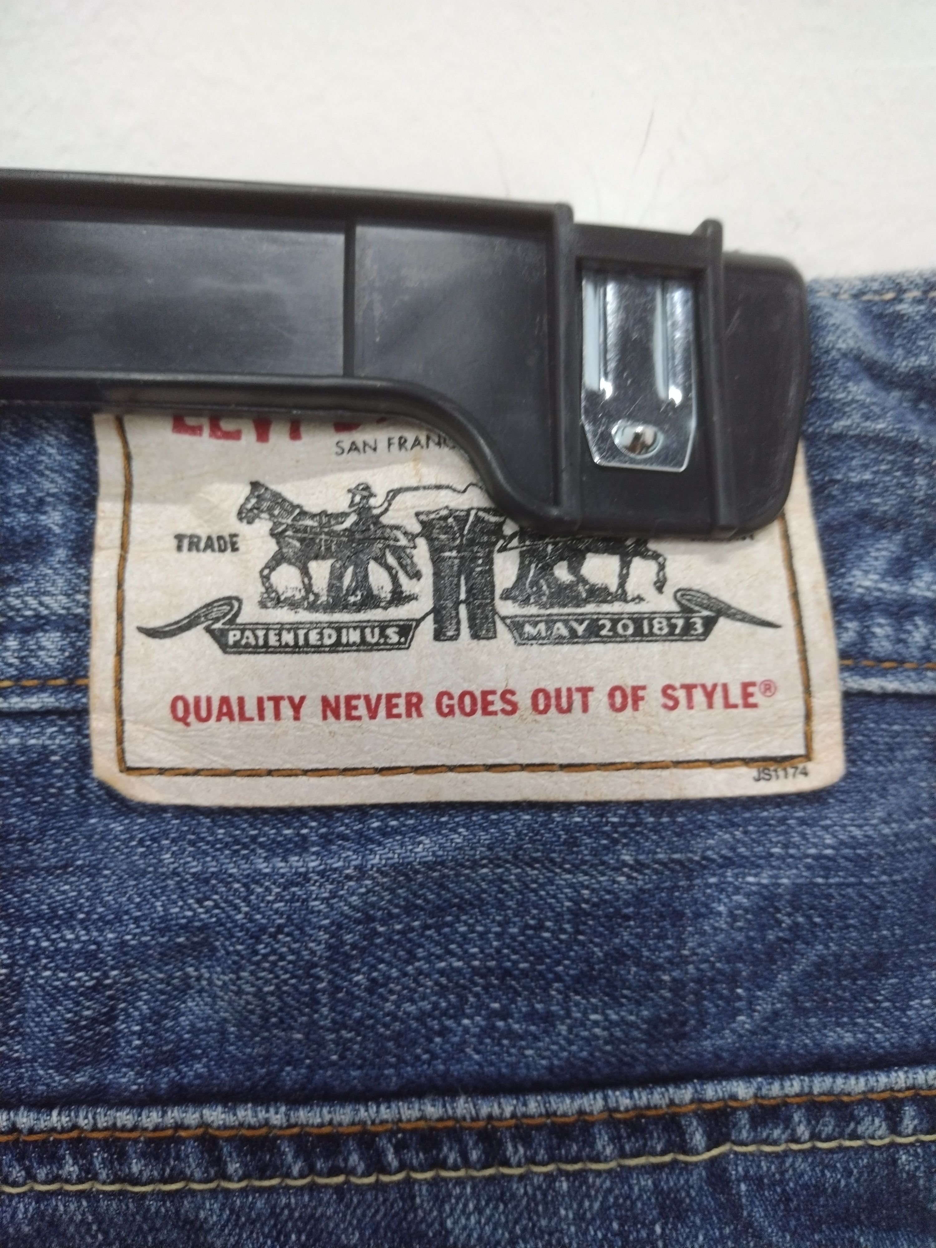 Levi's × Vintage NICE VTG LEVI'S Zipper Flared Denim Nice rare pocket design Size 30" / US 8 / IT 44 - 9 Thumbnail